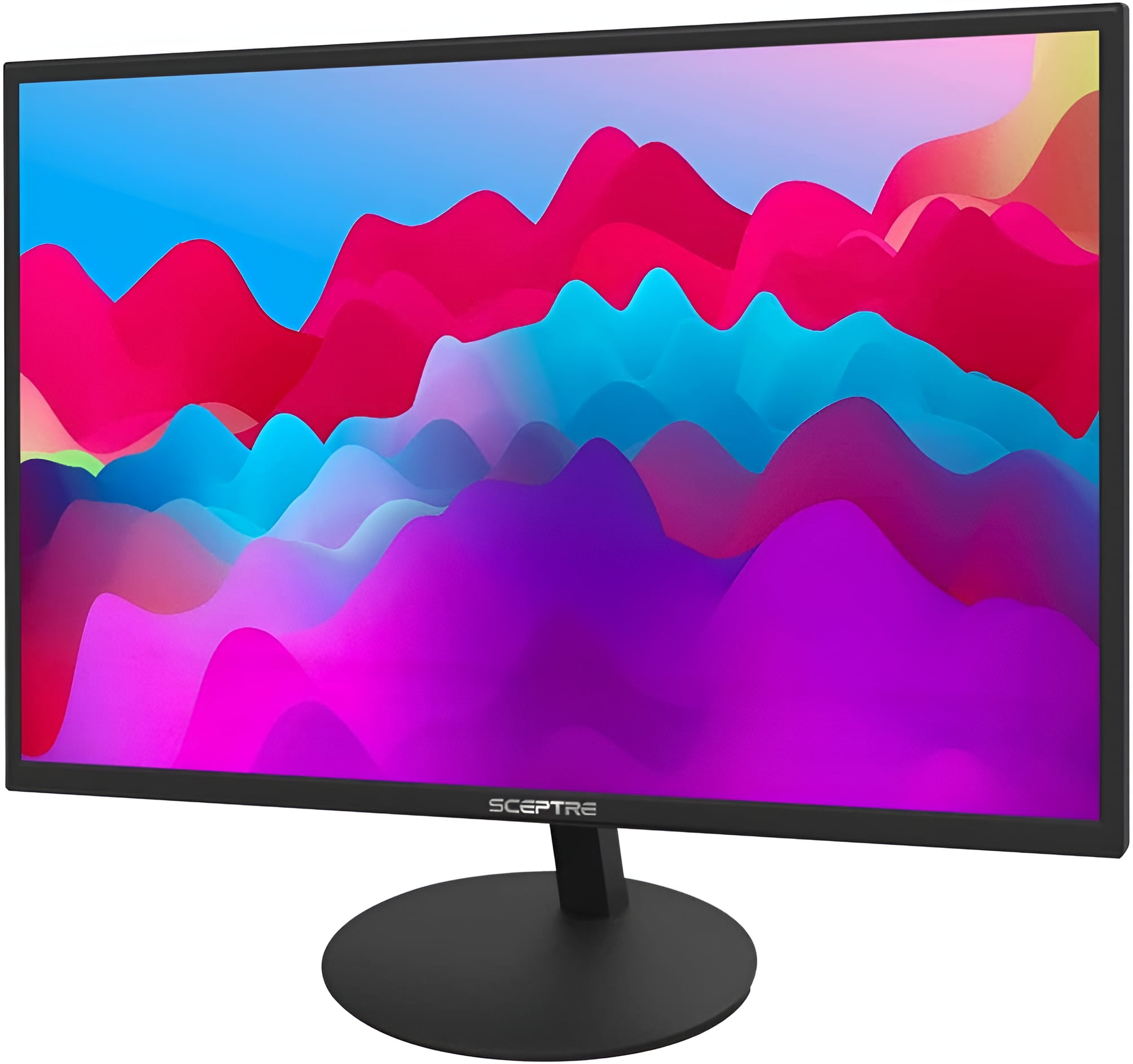 Sceptre 27-Inch FHD LED Gaming Monitor 75Hz 2X HDMI VGA Build-in Speakers, Ultra Slim Metal Black - Image 3