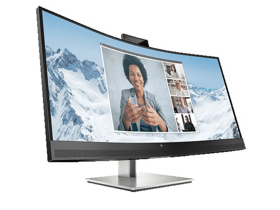 HP E34m G4 WQHD Curved USB-C Conferencing Monitor 34" WQHD (3440 x 1440) 48-75 - Image 3