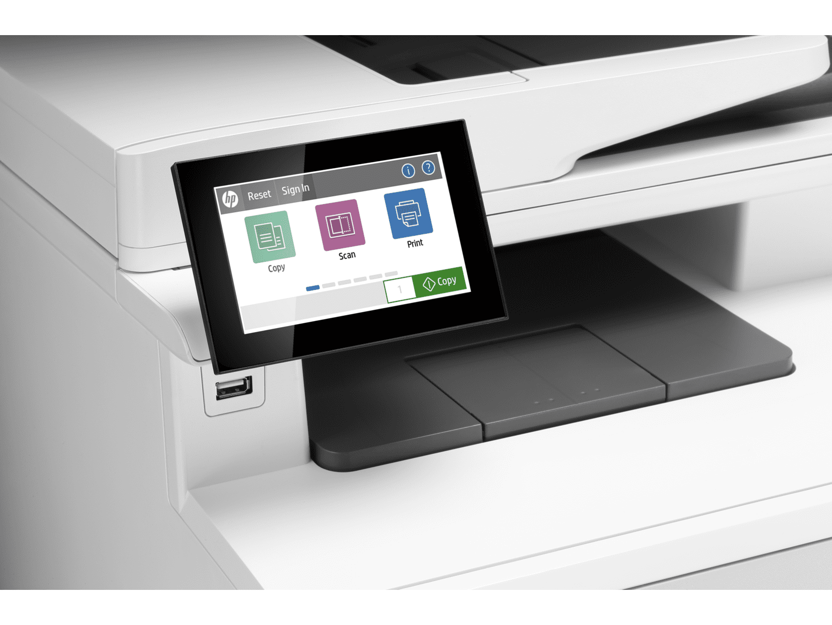 HP Color LaserJet Enterprise MFP M480f Laser Printer, Color Mobile Print, Copy, - Image 6