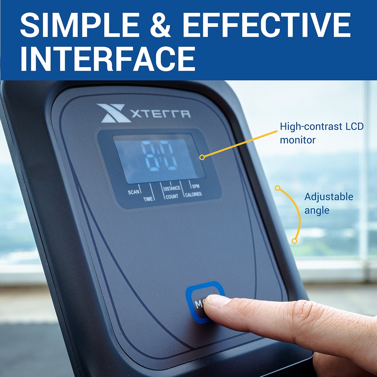 XTERRA Fitness ERG160 Rower - Image 7