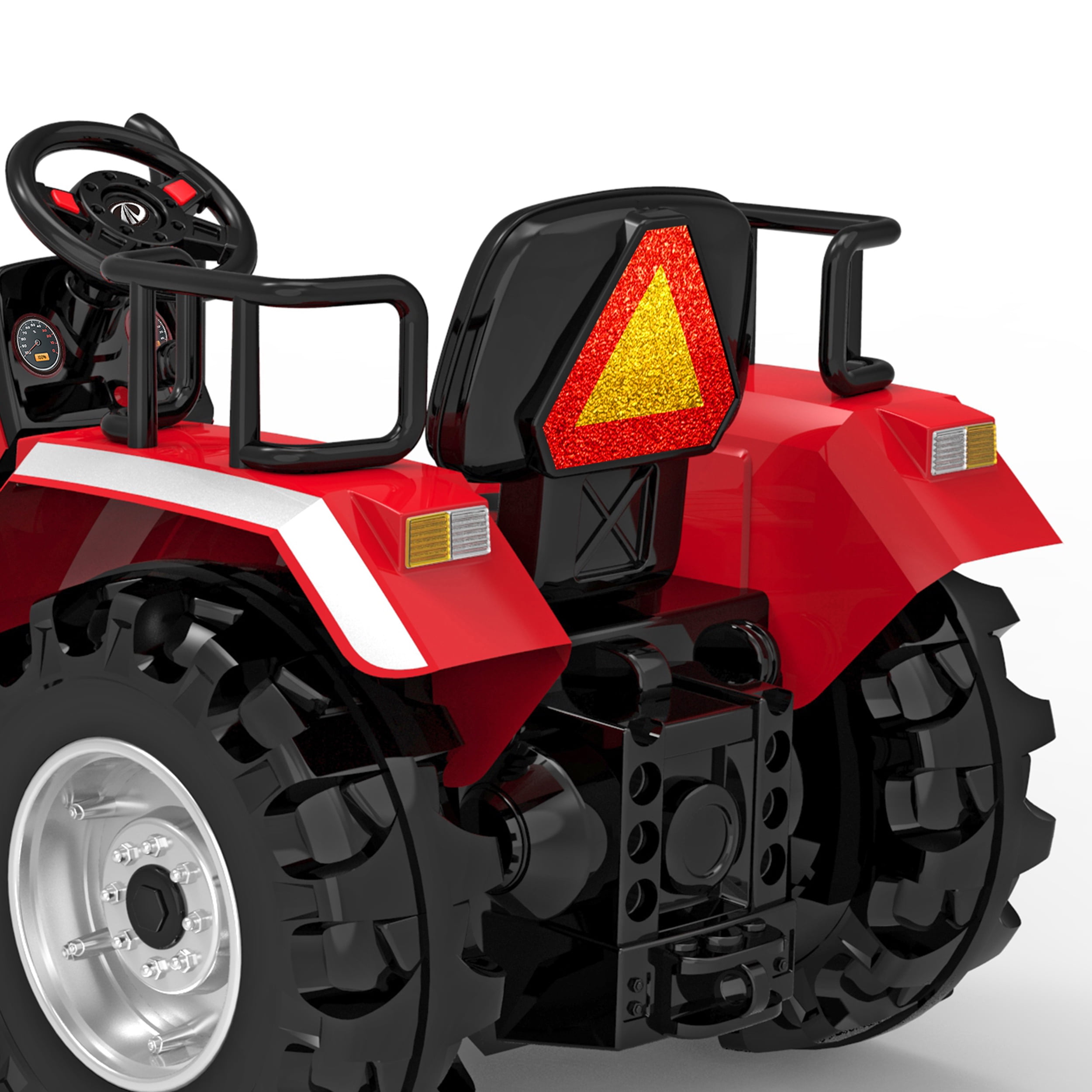 Blazin' Wheels 12V Tractor Ride-On with USB & MP3 for Kids, Powered Toy Vehicle - Image 7