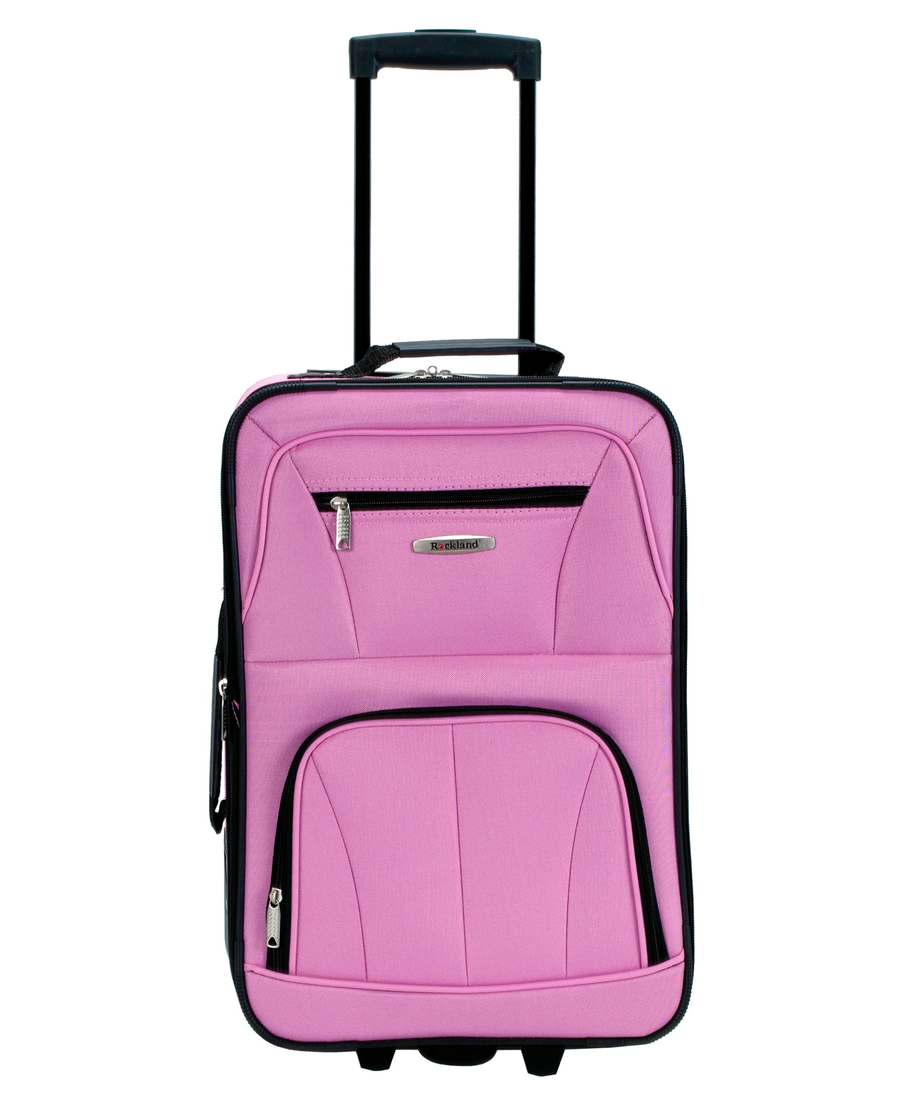 2 Pc Luggage Set, Pink - Image 4
