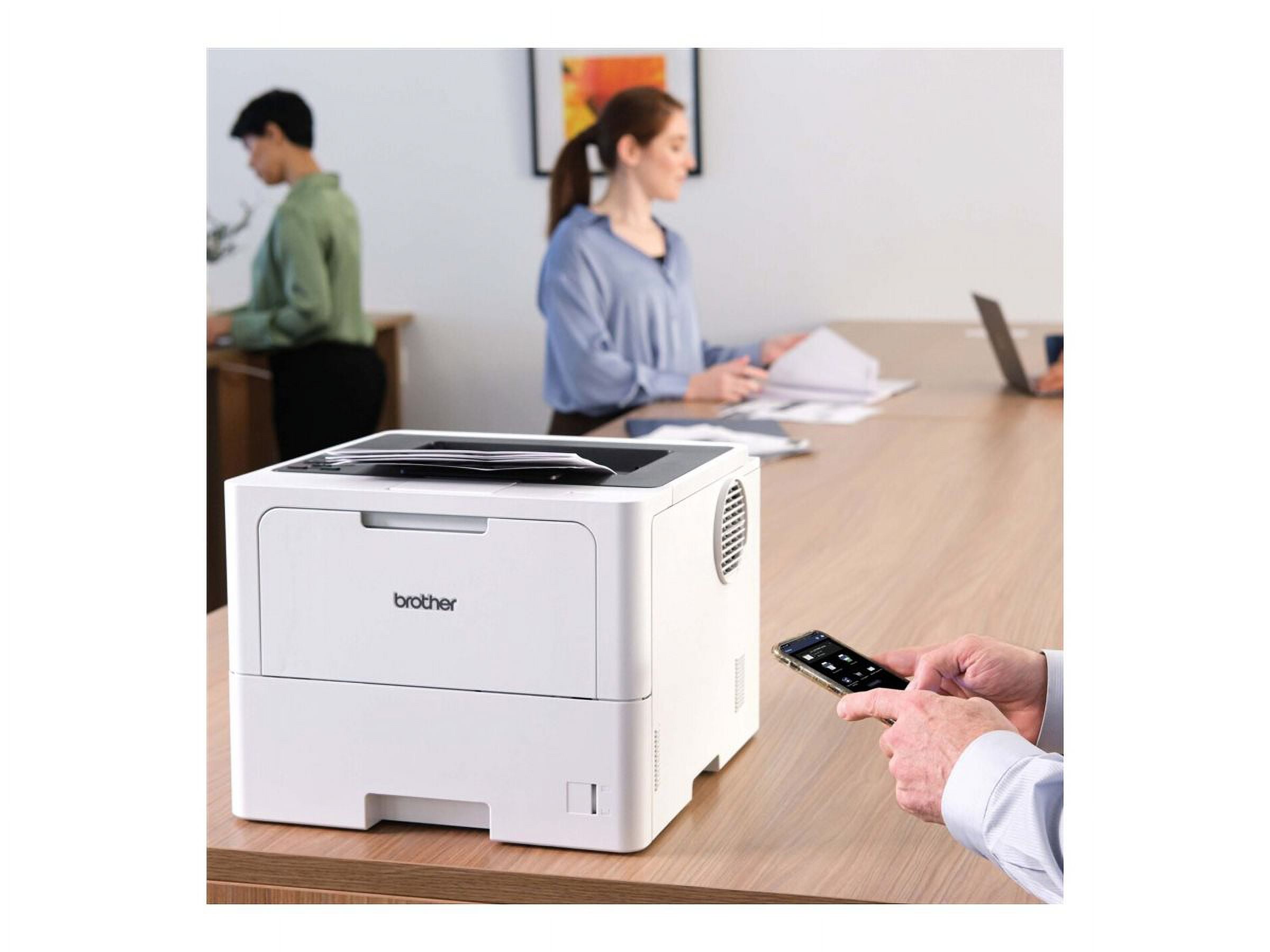 Brother HL-L6210DW Business Monochrome Laser Printer with Large Paper Capacity, Wireless Networking, and Duplex Printing - Image 4
