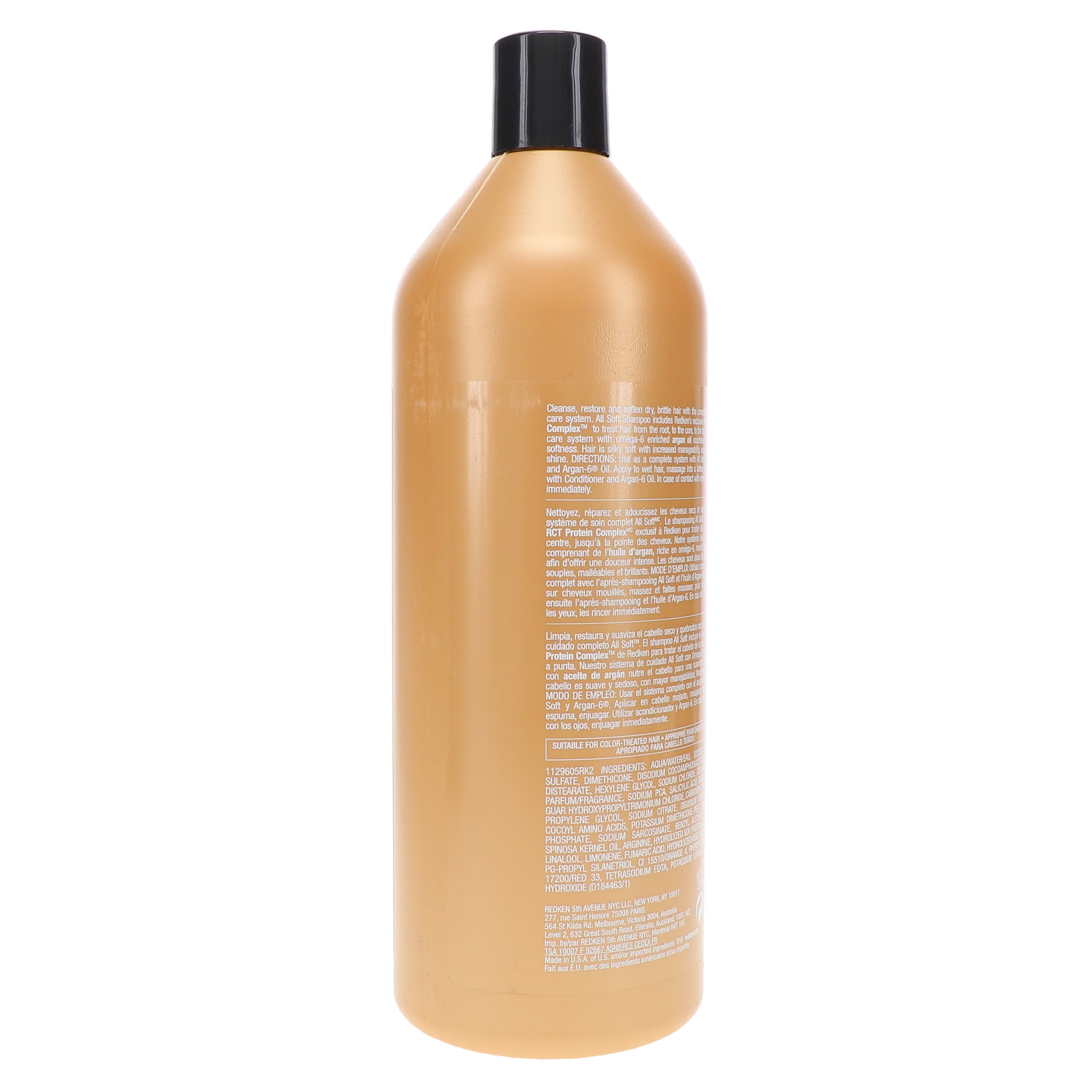 Redken All Soft Shampoo 33.8 oz - Image 6