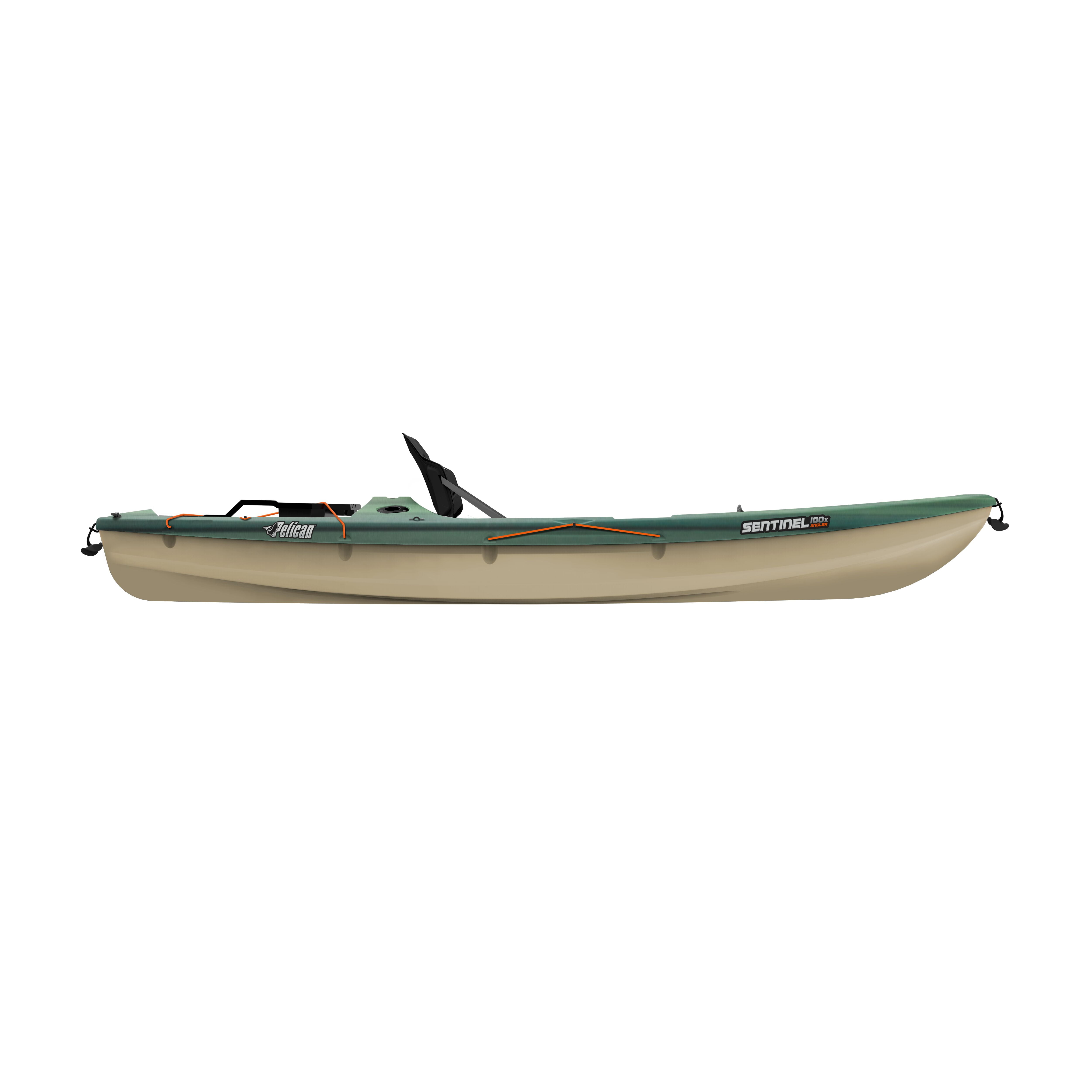 Pelican - Sentinel 100X - Angler Fishing Kayak - 10 ft - Fade Black Green - Image 2