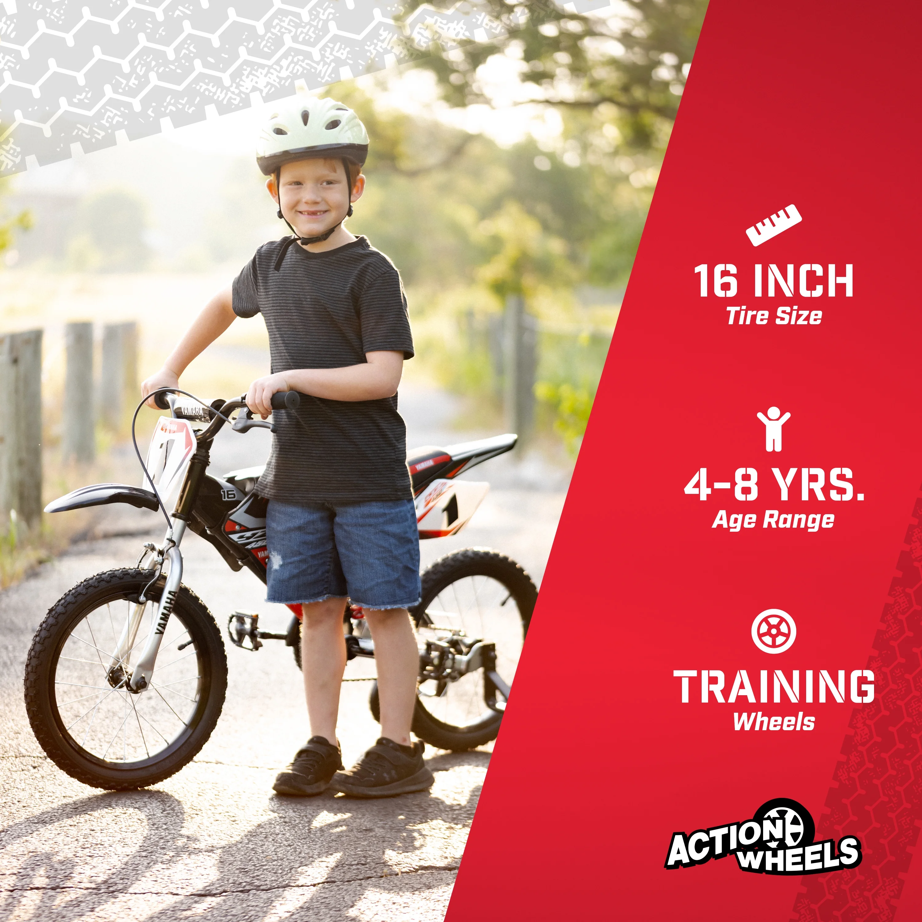 Yamaha Motobike, 16" Wheels, Bicycle for Children Ages 4 to 8 Years Old - Image 8