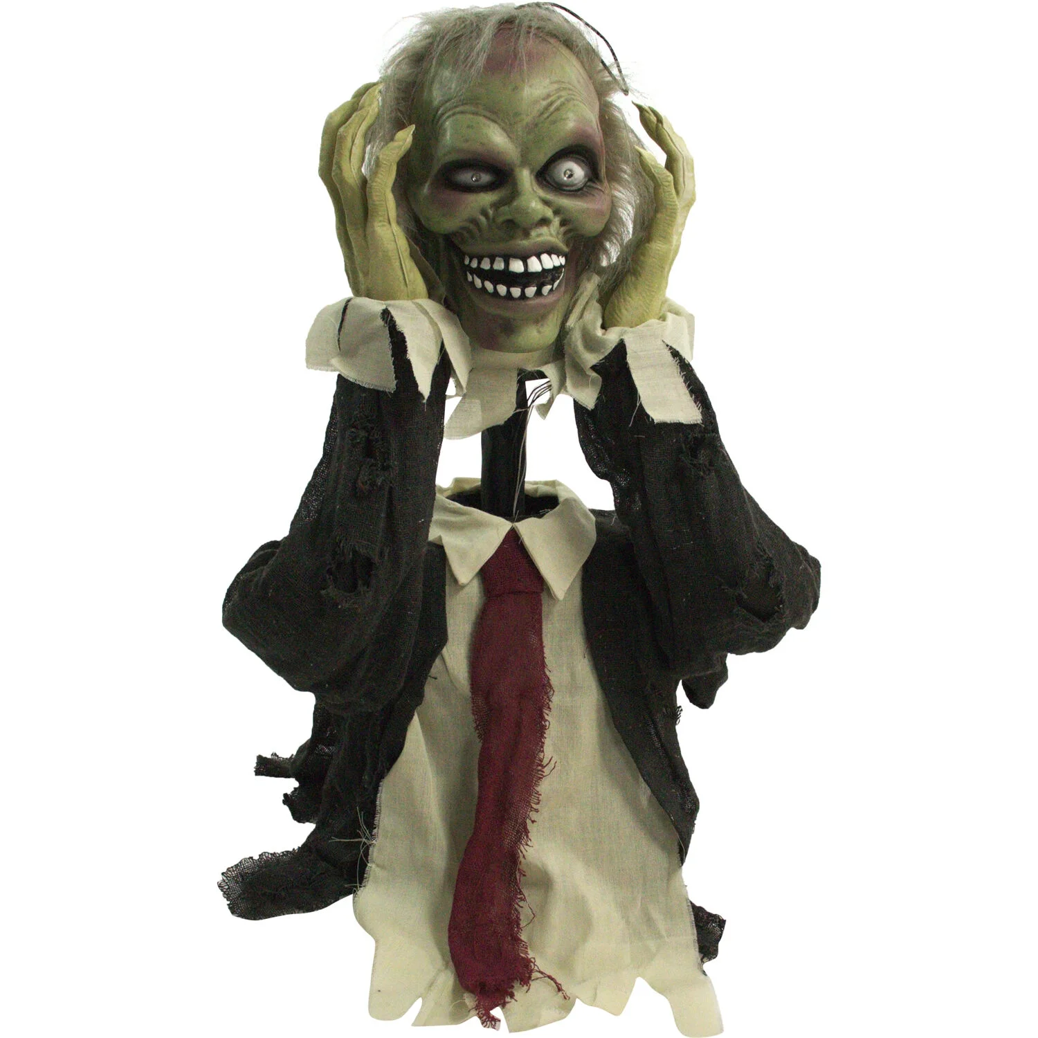 Haunted Hill Farm 20 in Pop-Up Animatronic Ghoul, Halloween Decor, HHFJZOMB-1LSA - Image 3