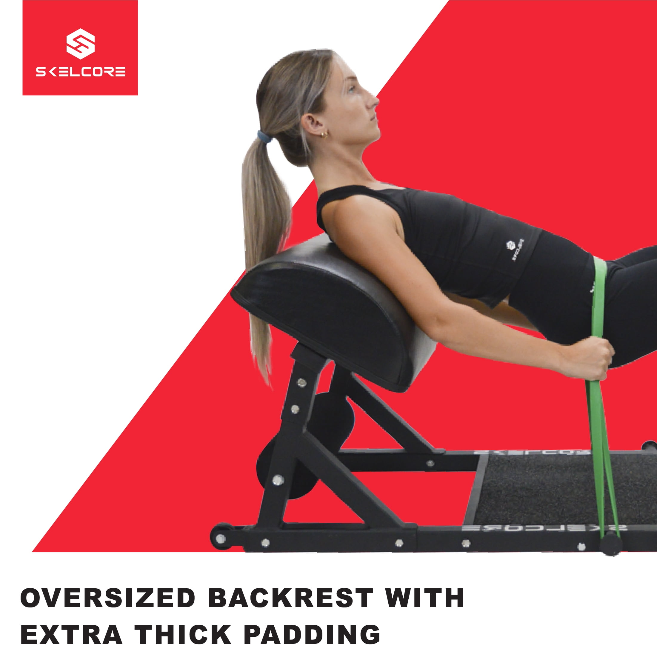 Skelcore Platform Trainer, Full Body Home Gym System, Weights or Bands, Black - Image 3