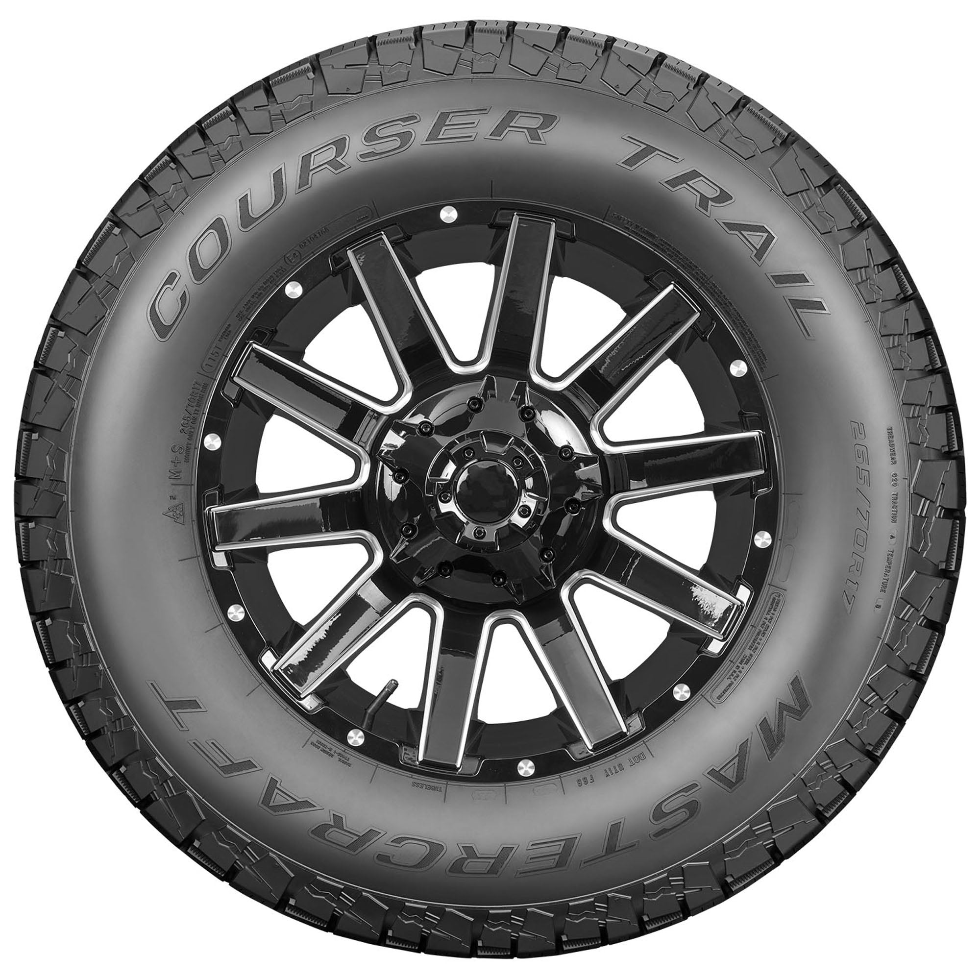 Mastercraft Courser Trail All Terrain 265/70R16 112T Light Truck Tire - Image 5