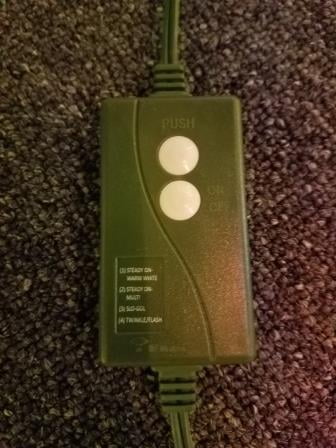 Gerson Companies 7 Feet LED Ozark Pine Tree Dual Color Changing - Image 6