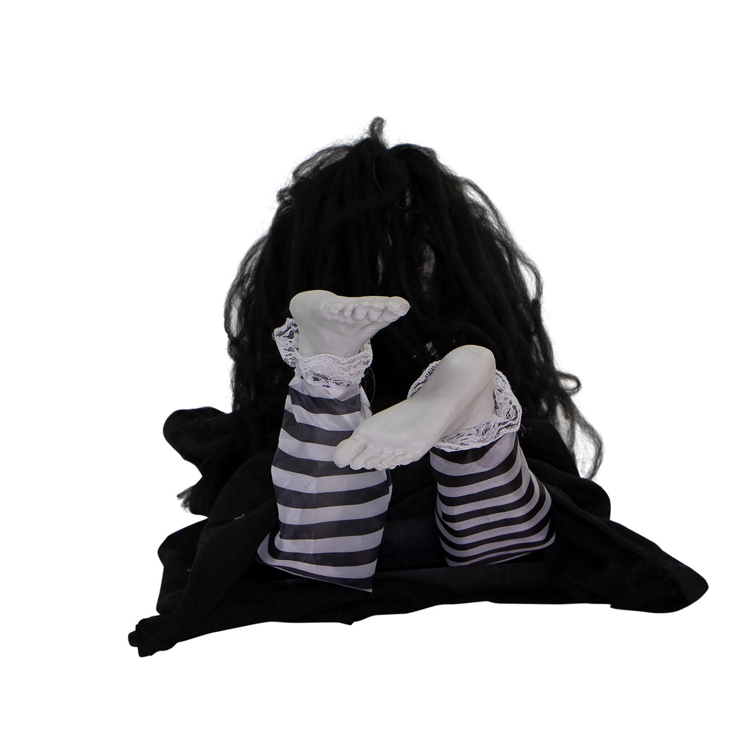 Haunted Hill Farm Animatronic Crawling Demon Girl Indoor/Covered Outdoor Halloween Decoration, HHGIRL-3FLSA - Image 9