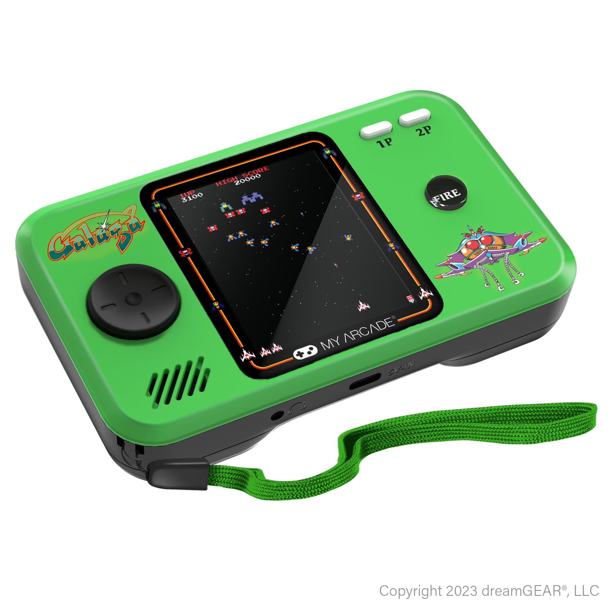 Pocket Player Pro Galaga Portable Gaming System (2 Games in 1) - Image 6