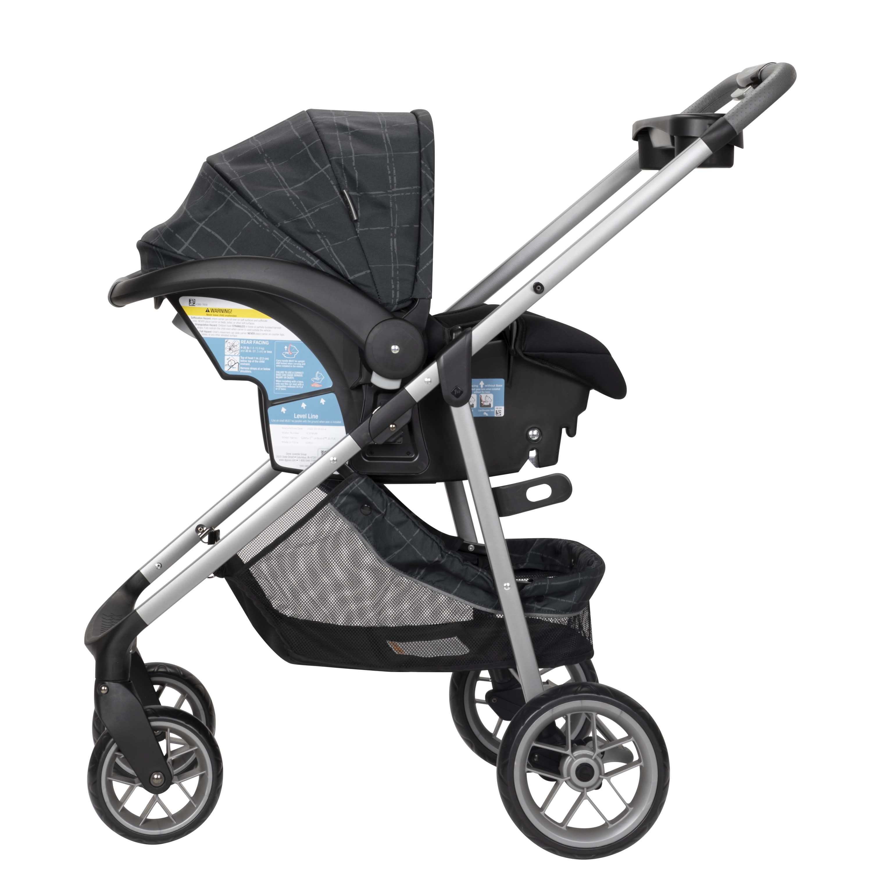 Safety 1st Deluxe Grow and Go Flex 8-in-1 Travel System, High Street, Infant - Image 5
