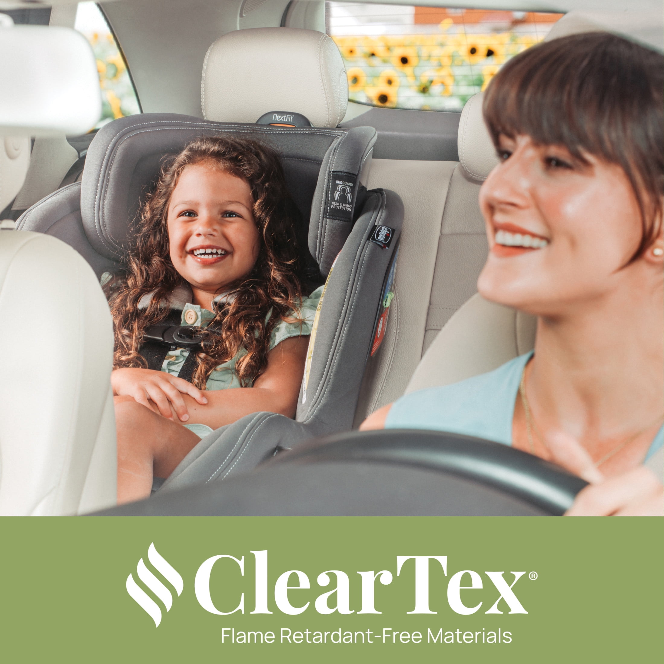 Chicco NextFit Max ClearTex Convertible Car Seat - Cove (Grey), New - Image 7