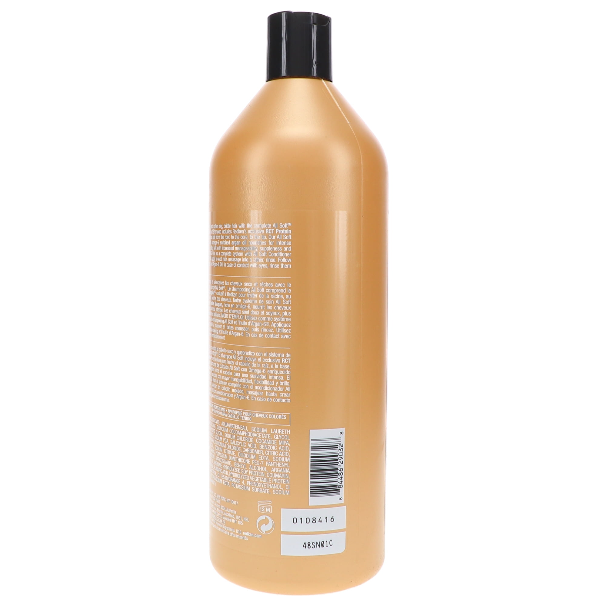 Redken All Soft Shampoo 33.8 oz - Image 3