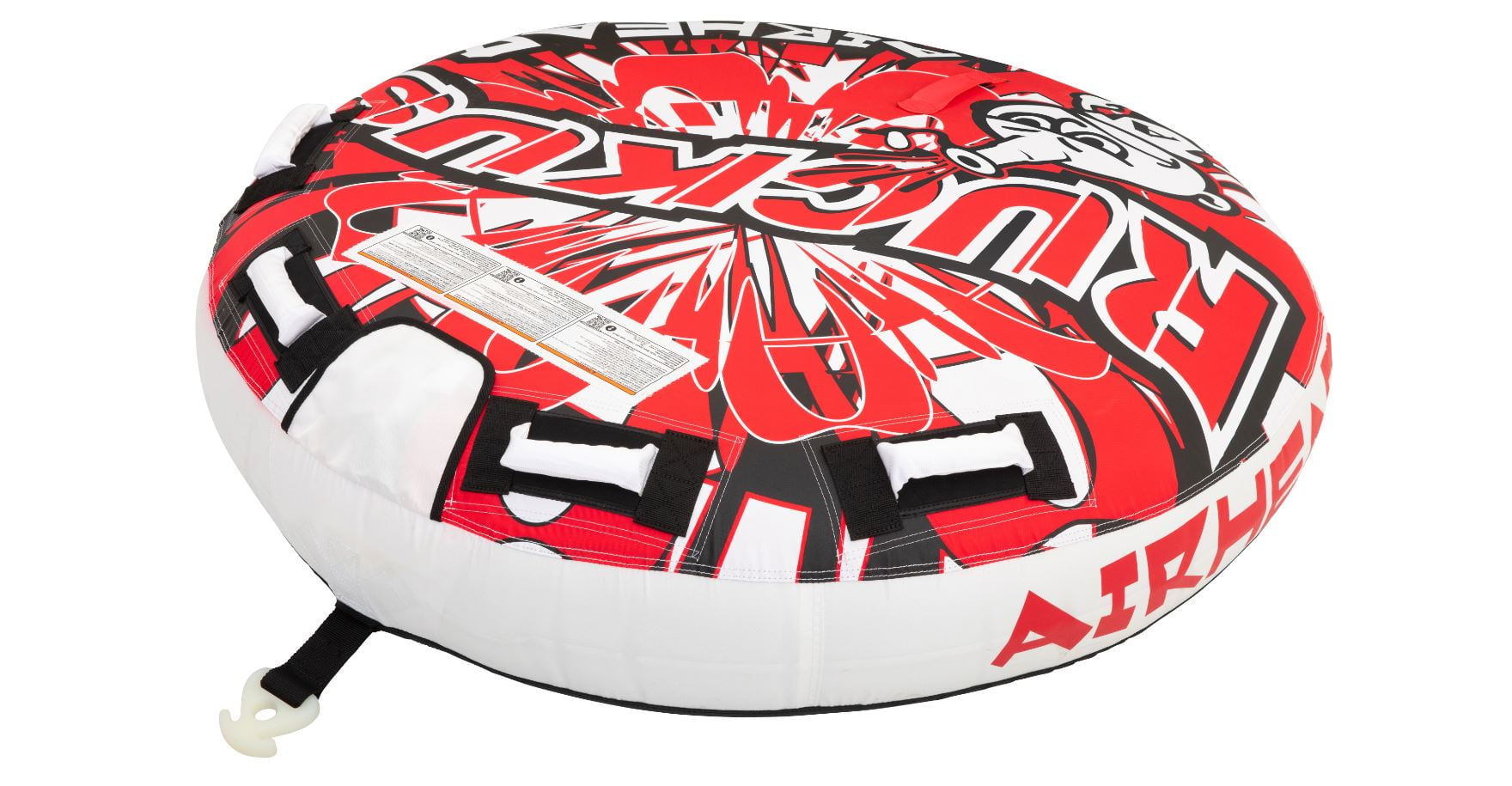 Airhead Ruckus 58" Towable Tube, 2 Riders, Red - Image 9