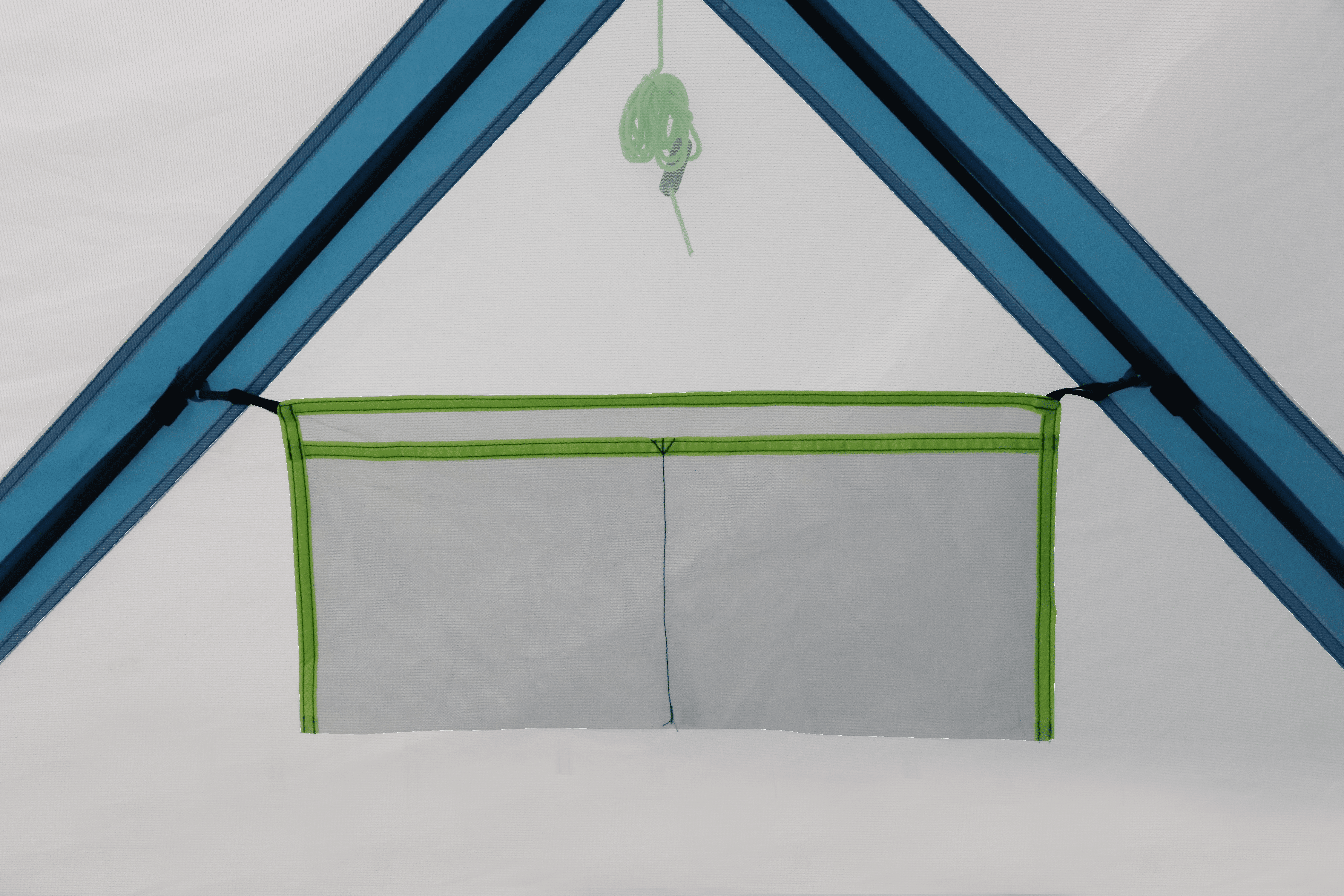 Ozark Trail 6.8 ft x 5.9 ft Pop-up Beach Shelter, Blue - Image 4