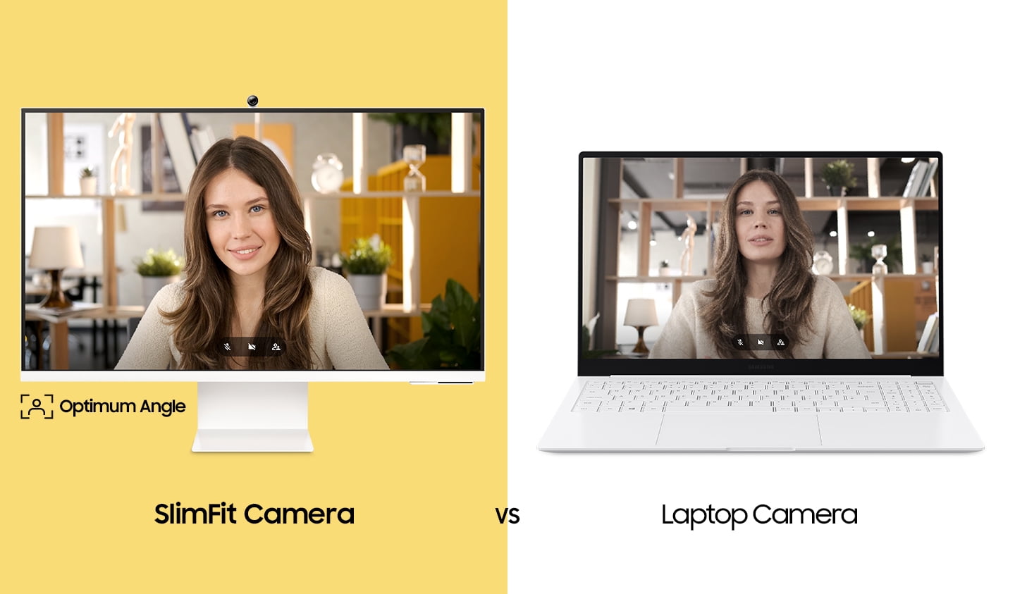 SAMSUNG 32" Class M80B 4K UHD Smart Monitor with Streaming TV and SlimFit Camera Included - Spring Green - Image 12