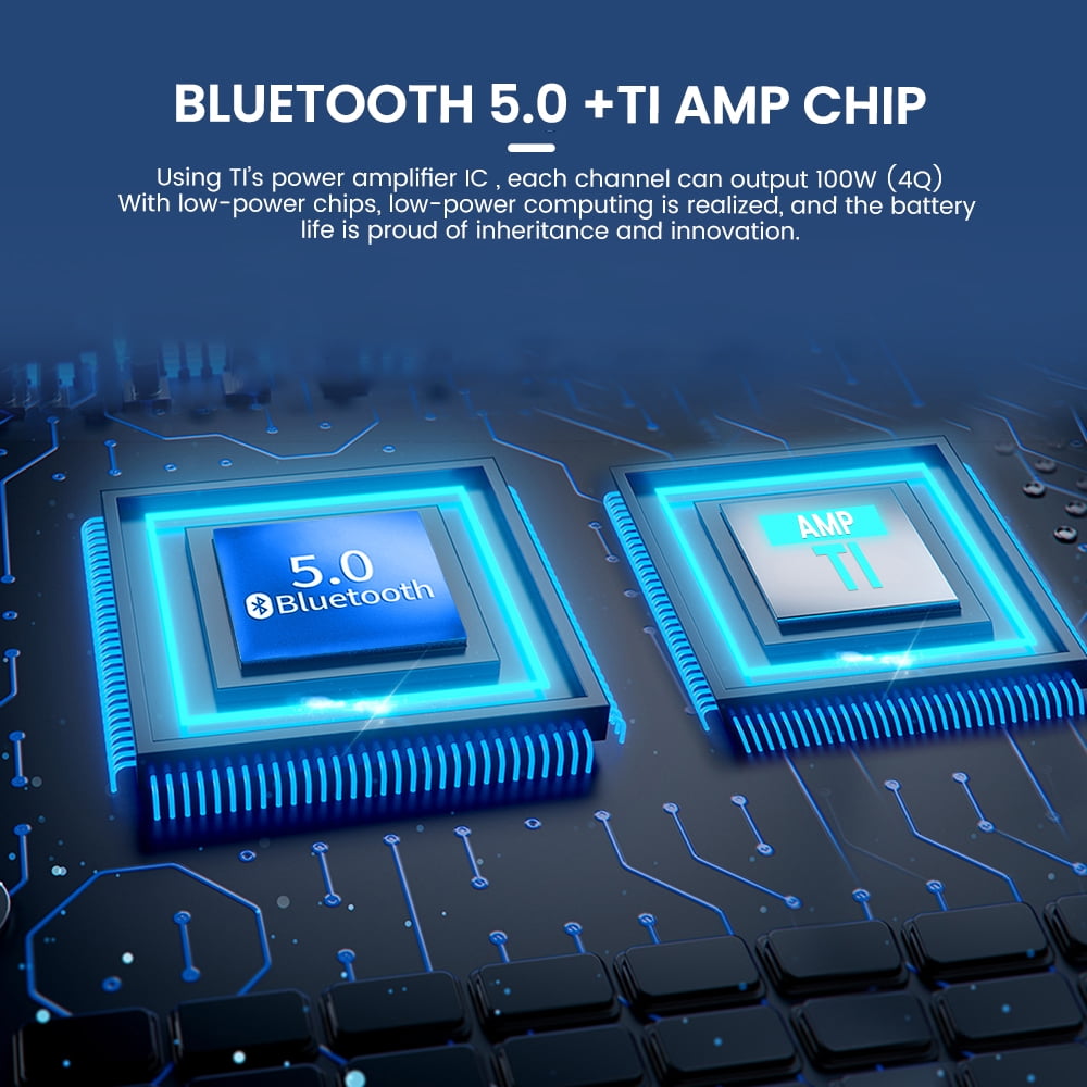 AIYIMA T9 HiFi Bluetooth 5.0 Vacuum Tube Amplifier 2.1 channel DAC Stereo Amplificador Coax Opt Home Audio Power Amplifier VU Meter 100W - Image 9