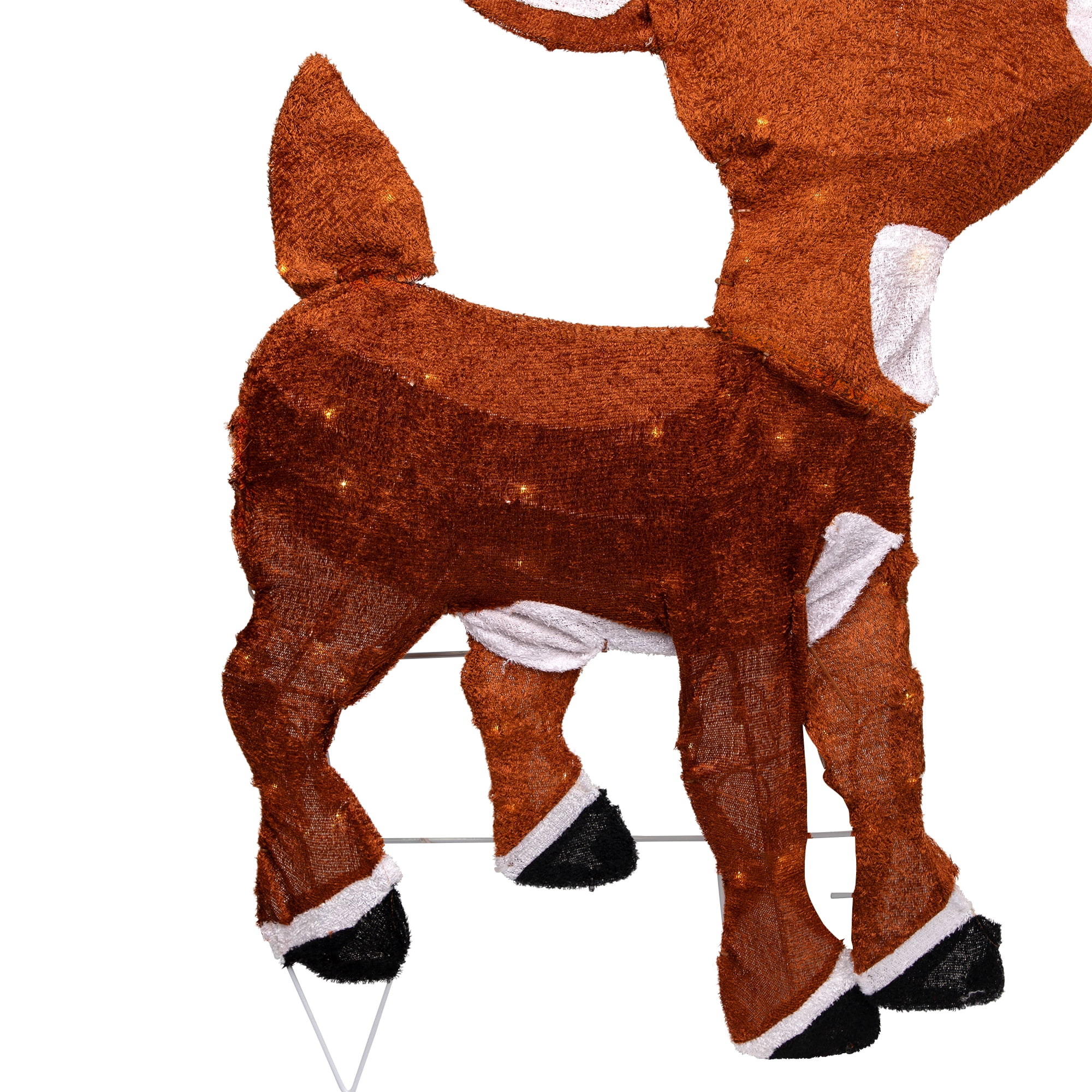 Northlight Lighted Rudolph and Clarice Outdoor Christmas Decorations - 32" - Image 8