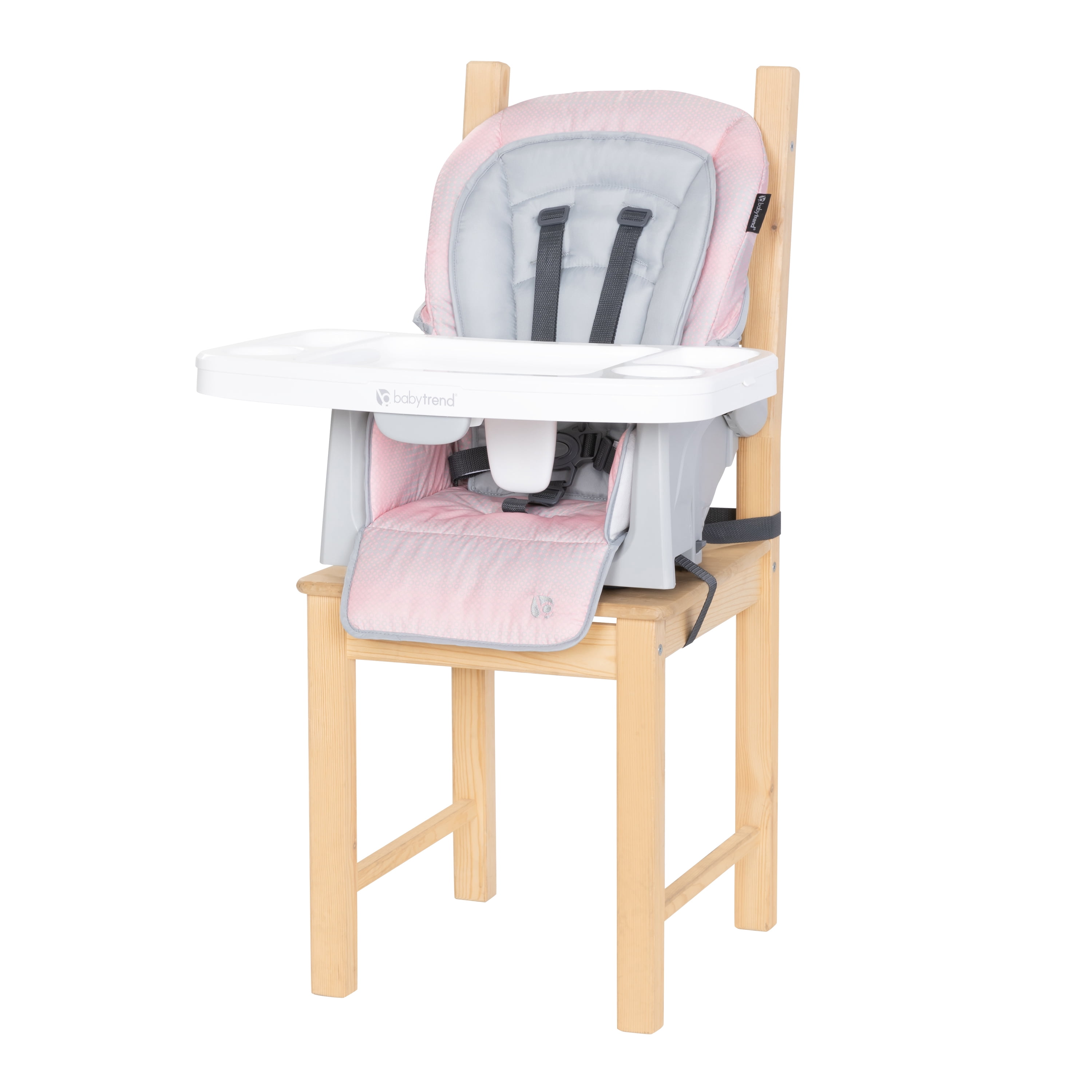 Baby Trend Everlast 7-in-1 High Chair for Babies and Toddler, Pink Stone - Image 9