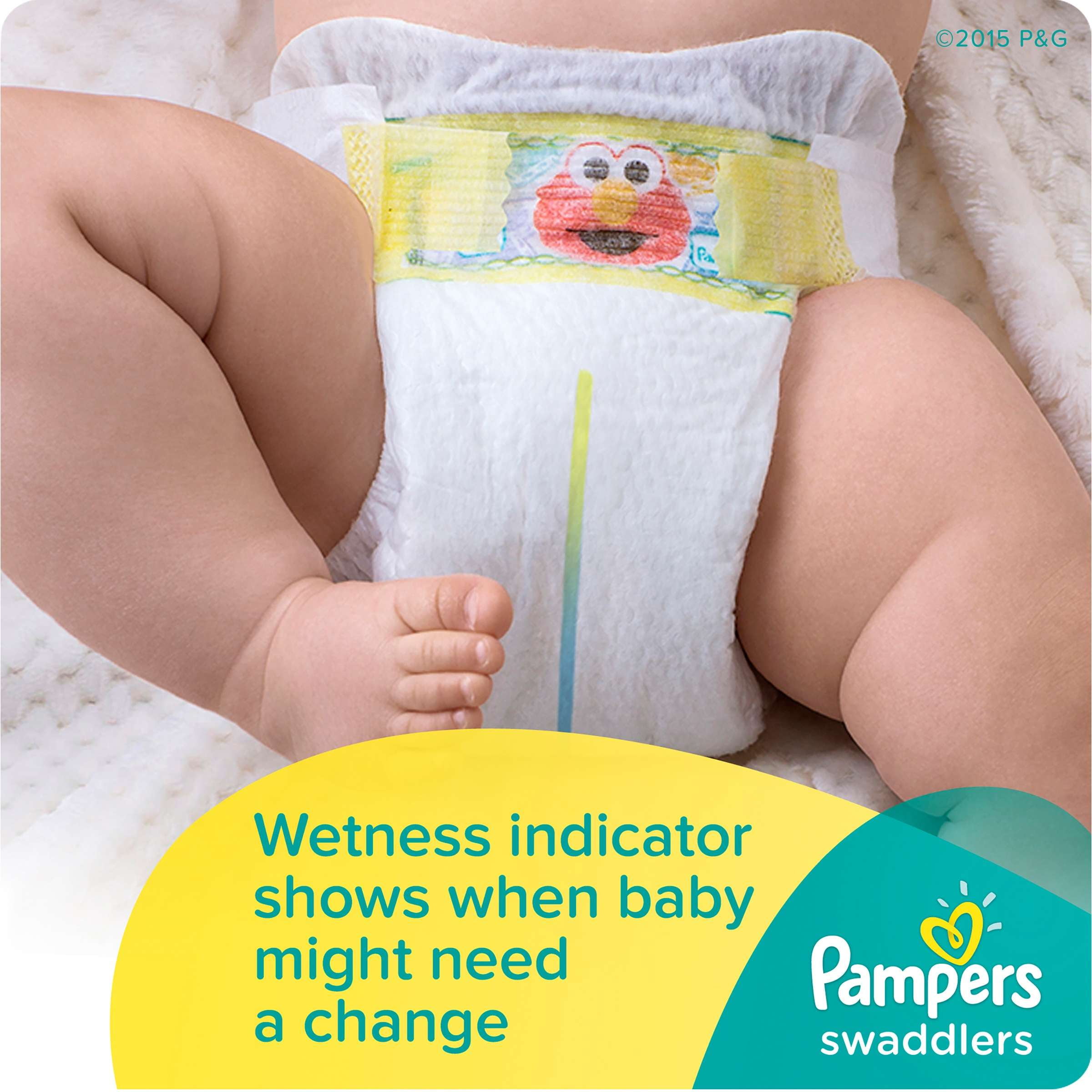 Pampers Swaddlers Soft and Absorbent Diapers, Size 2, 148 Ct - Image 7