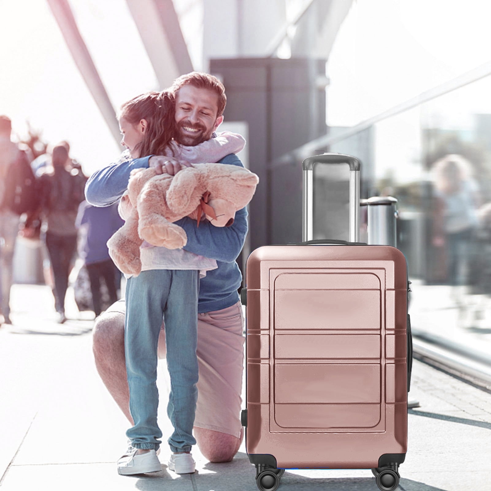 20” Carry - On Rolling Hardside Spinner Luggage - Image 5