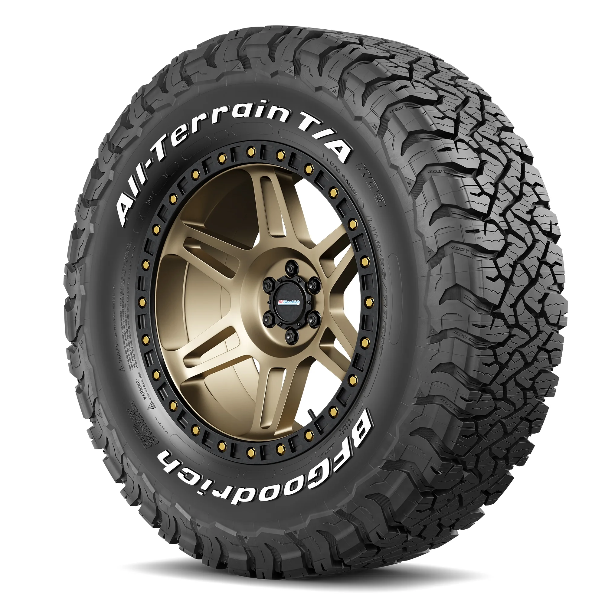 BFG All-Terrain T/A KO3 LT265/70R17 123/120S E - Image 4