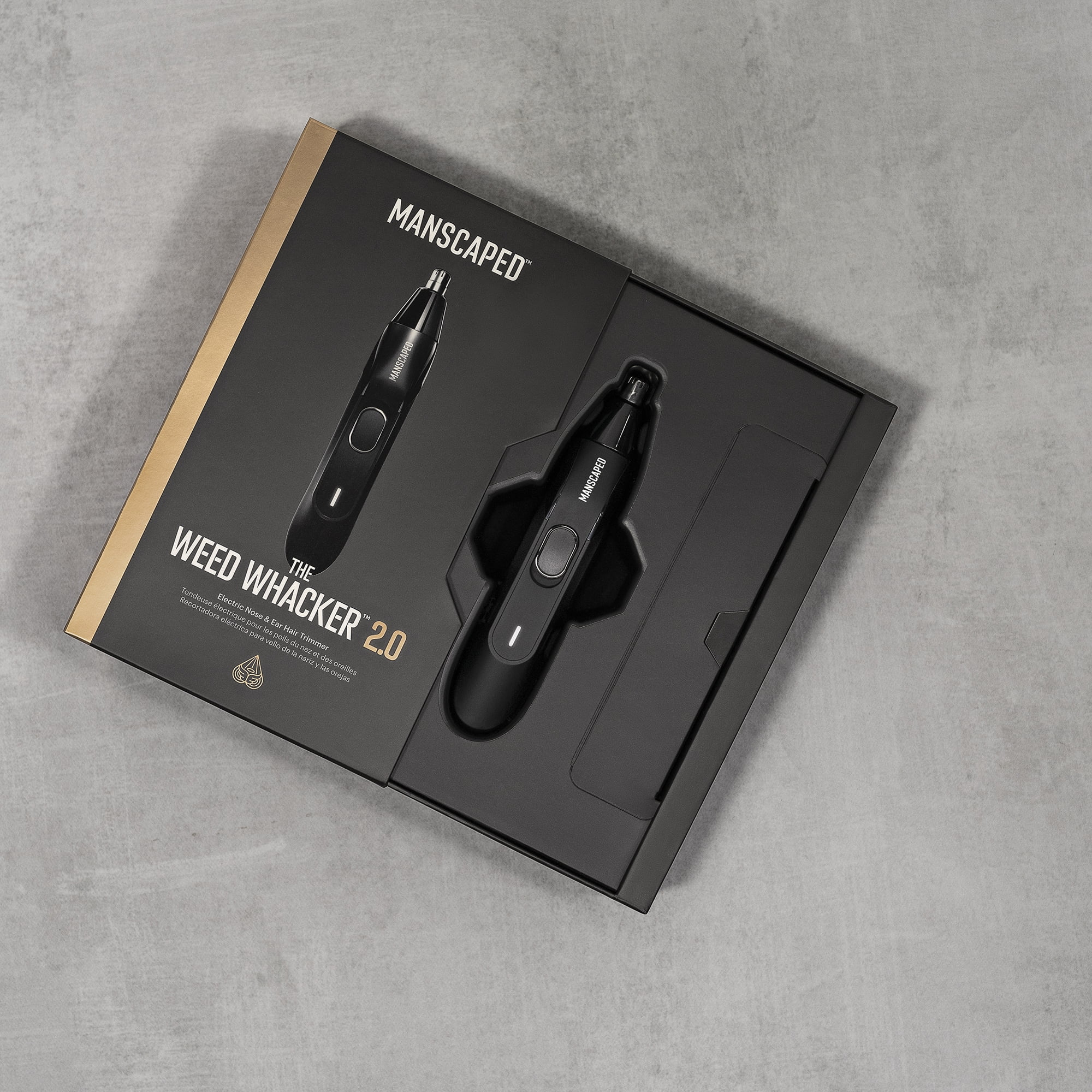 MANSCAPED® The Perfect Duo 3.0 PLUS Includes: The Lawn Mower® 3.0 PLUS Men's Groin & Body Hair Trimmer and The Weed Whacker® 2.0 Nose & Ear Hair Trimmer - Image 4