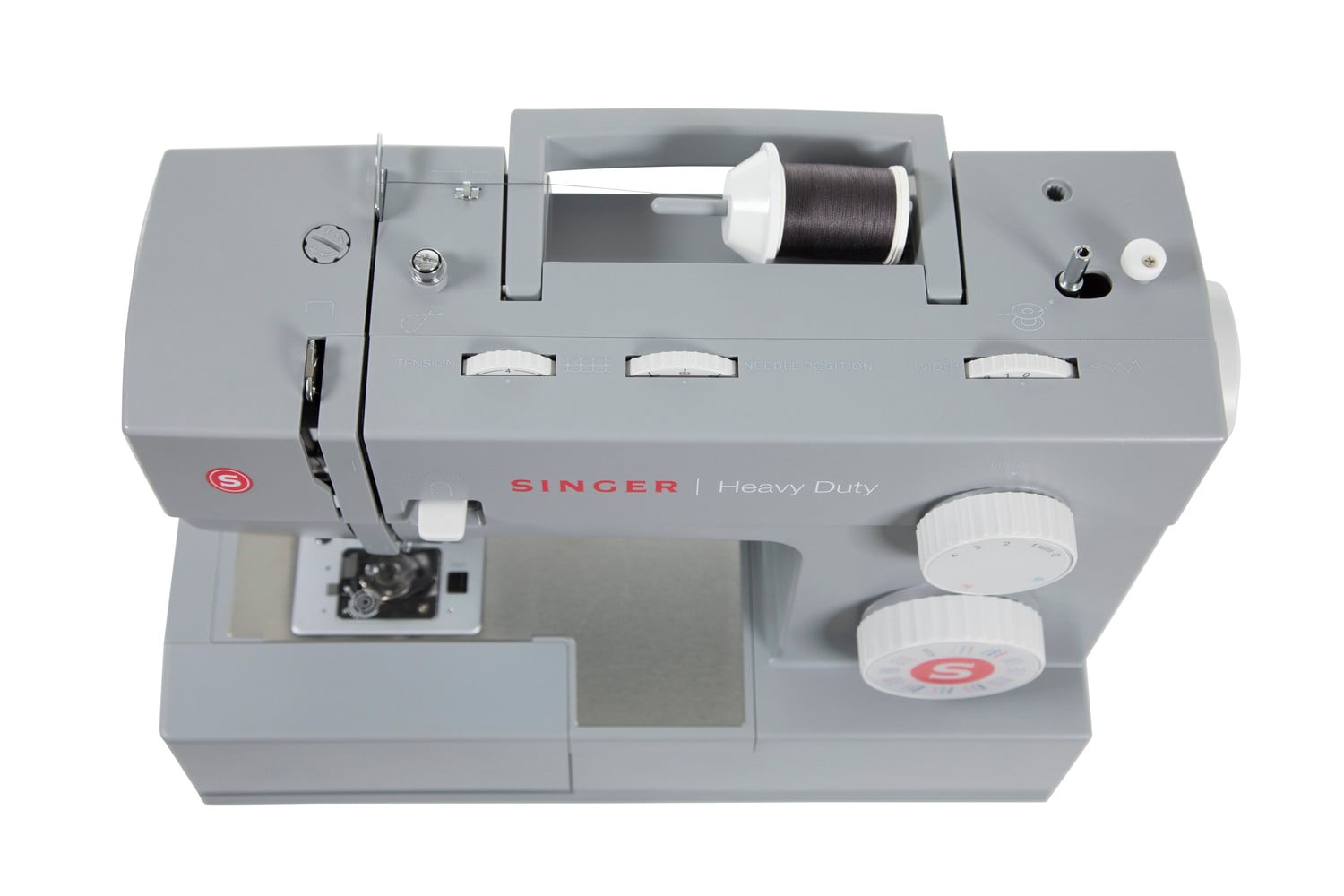 SINGER Heavy Duty 44S Sewing Machine with Accessories, 23 Built in Stiches deliver 97 Stitch Applications, 1100 Stitches/min, Powerful Performance, Great for All Projects & Fabrics - Image 8