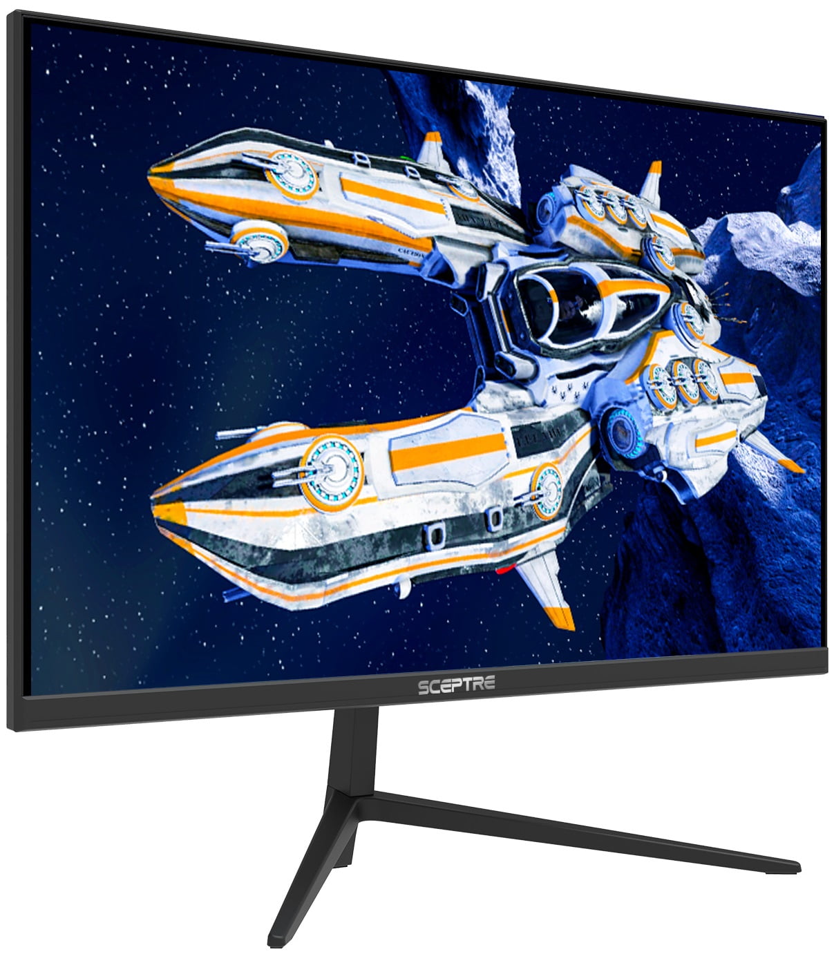 Sceptre 25" Gaming Monitor 1920 x 1080p up to 165Hz 1ms AMD FreeSync Premium HDMI DisplayPort Build-in Speakers, 93% DCI-P3 Machine Black 2021 (E255B-FWD168) - Image 4