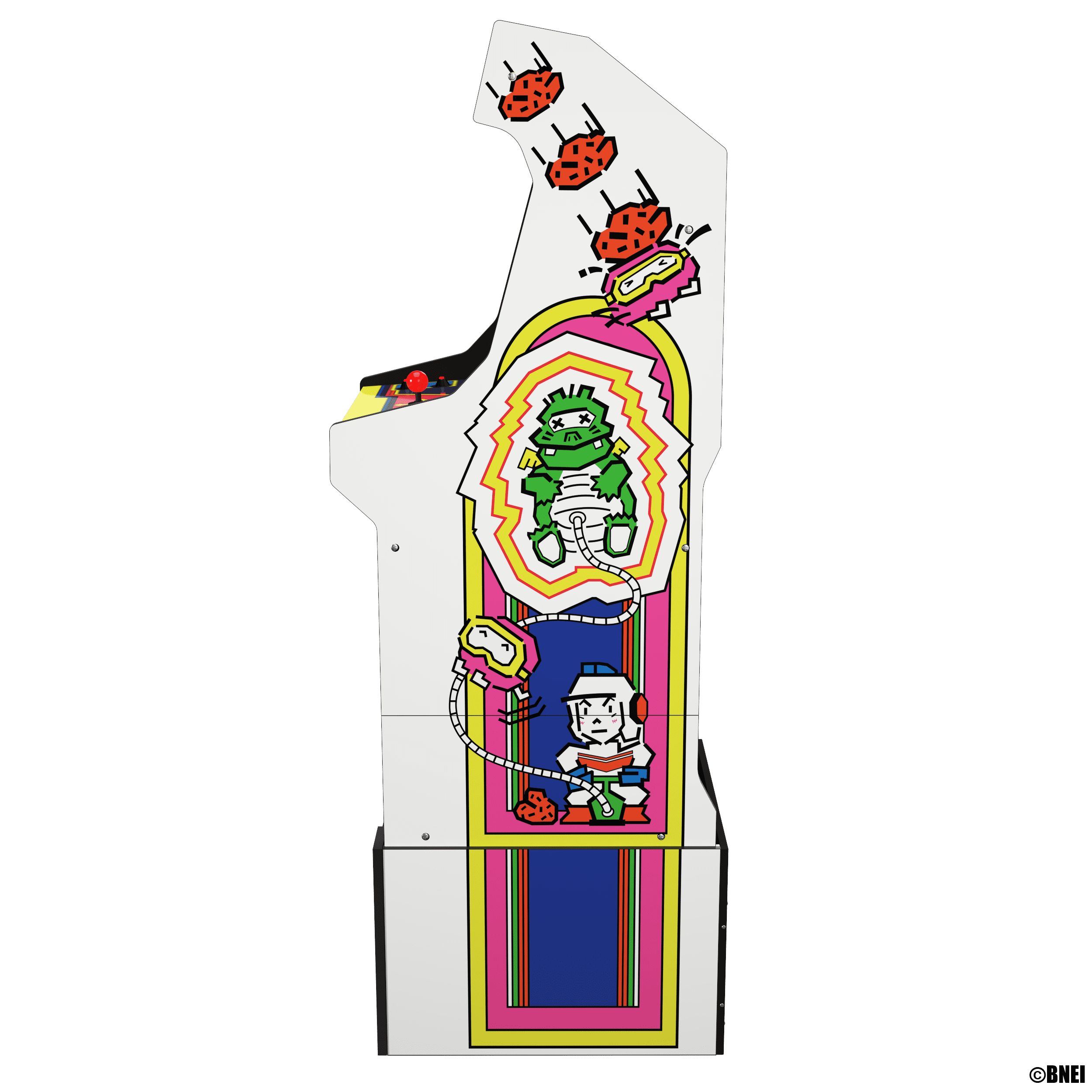 Arcade1Up Dig Dug Bandai Namco Legacy Edition Arcade with Riser and Light-Up Marquee - Image 4