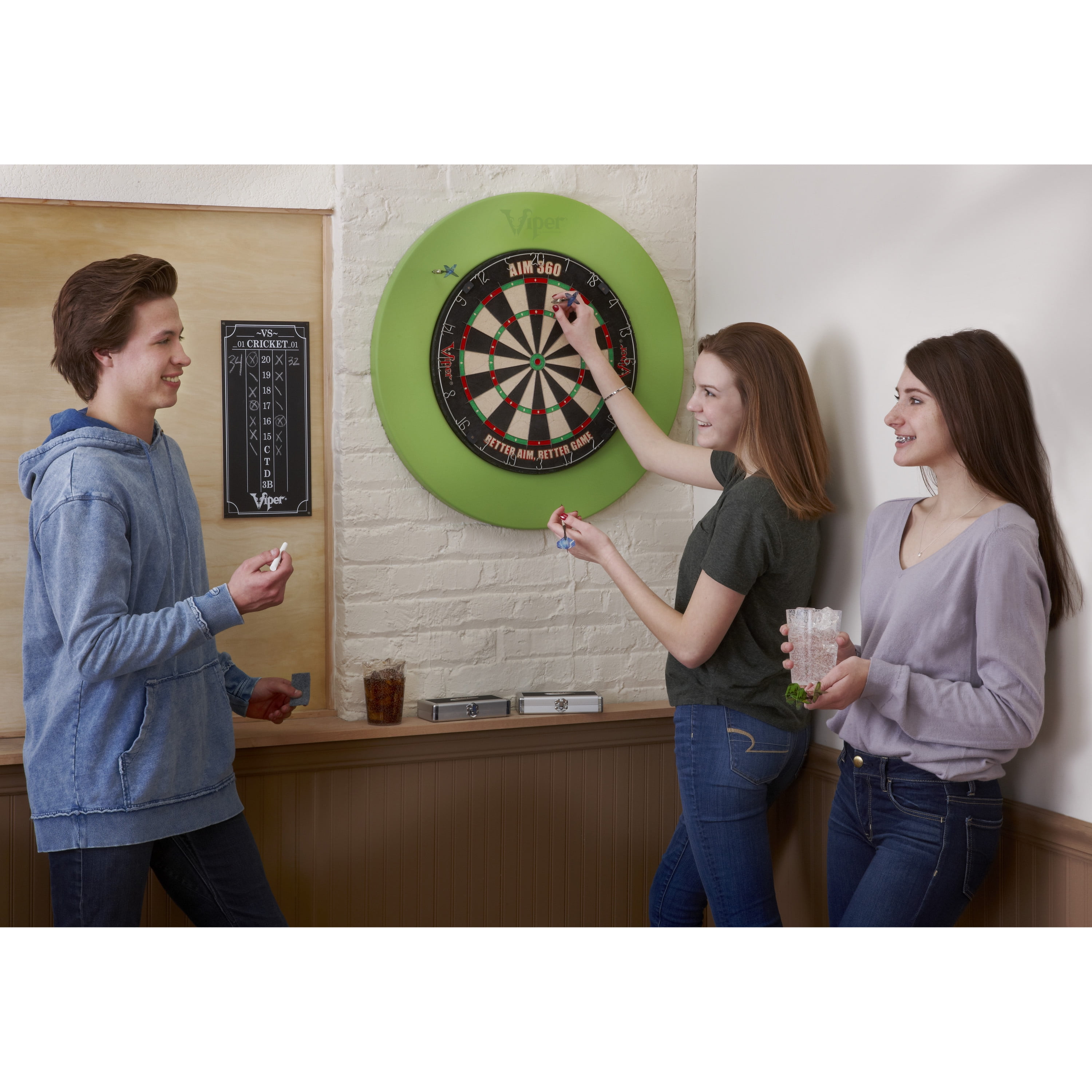 Viper Guardian Dartboard Surround, Dartboard Wall Protector, Green - Image 5