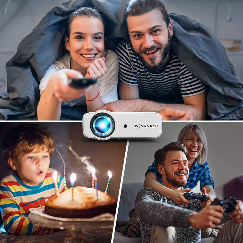 VANKYO Leisure D30 Portable Movie Projector with Built-in Speaker, 236" Display - Image 8