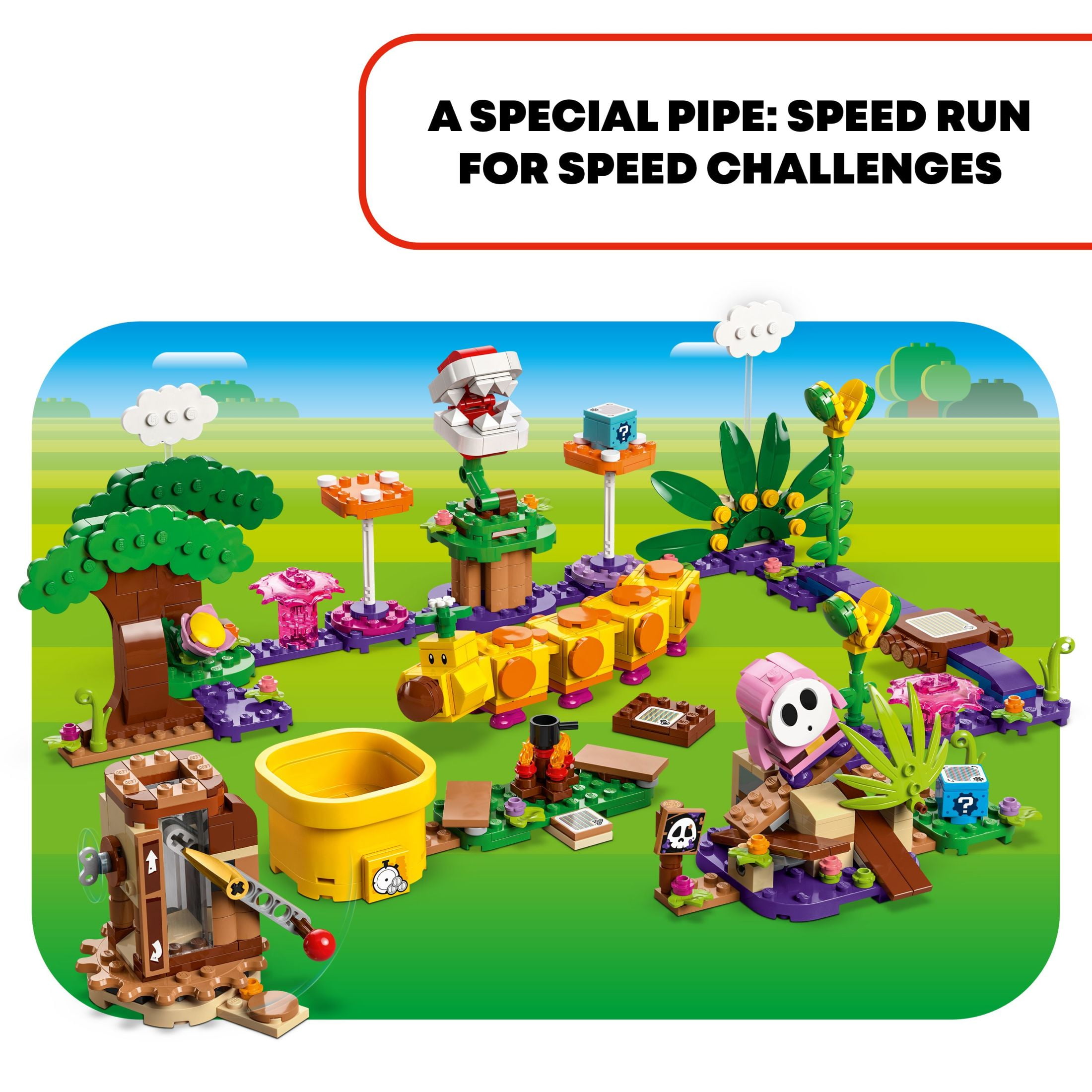 LEGO Super Mario Soda Jungle Maker, Mario Playset, Buildable Nintendo Birthday Gift for Kids, 71434 - Image 3