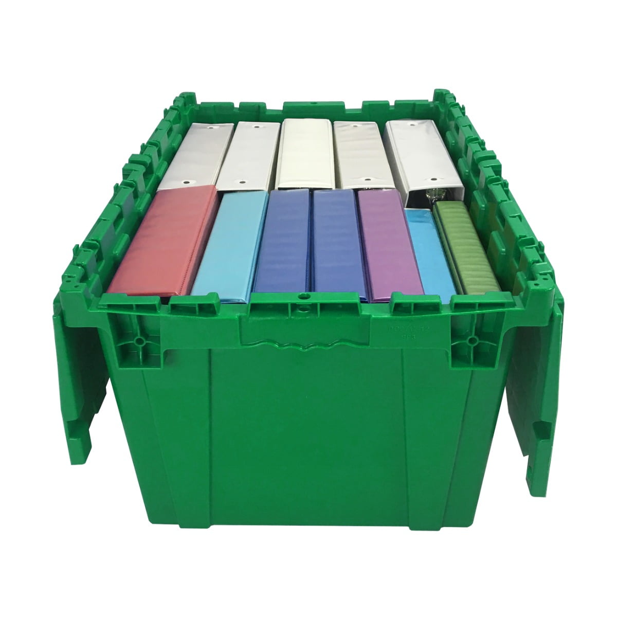 UBMOVE Storage Crates, 27"x17"x12", Plastic, Green, 2 Count - Image 6