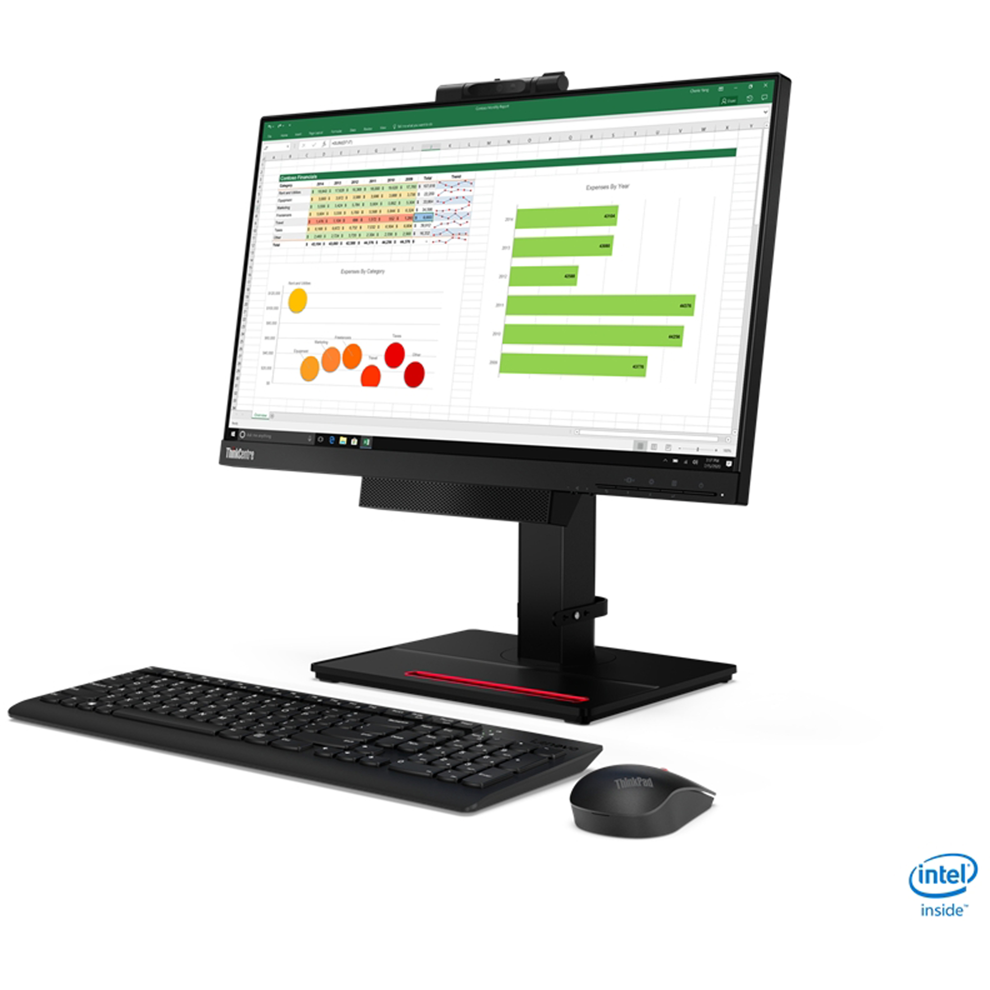 Lenovo ThinkCentre Tiny-in-One 22 - Gen 4 - LED monitor - Full HD (1080p) - 21.5" - Image 3