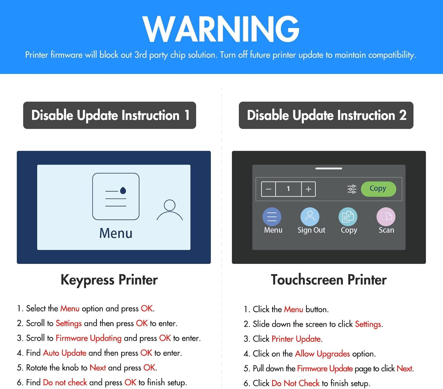 210X Toner Cartridges High Yield with Chip Compatible for HP 210A Toner Color Laserjet Pro MFP 4301fdw 4301fdn Pro 4201dw 4201dn Series Printer W2100X W2100A Ink (BK/C/M/Y 4 Pack) - Image 5