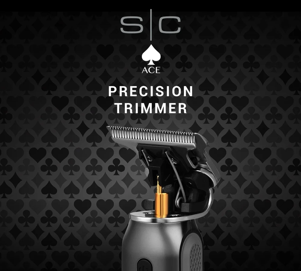 StyleCraft Ace SC404B Cordless Precision Hair Trimmer, Gray, Battery Powered, 3 Hour Runtime - Image 3