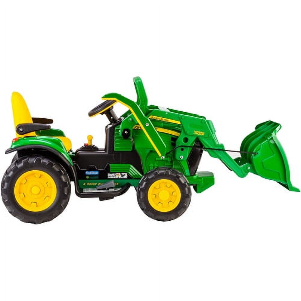 Peg Perego John Deere Ground Loader 12-Volt Battery-Powered Ride-On - Image 4