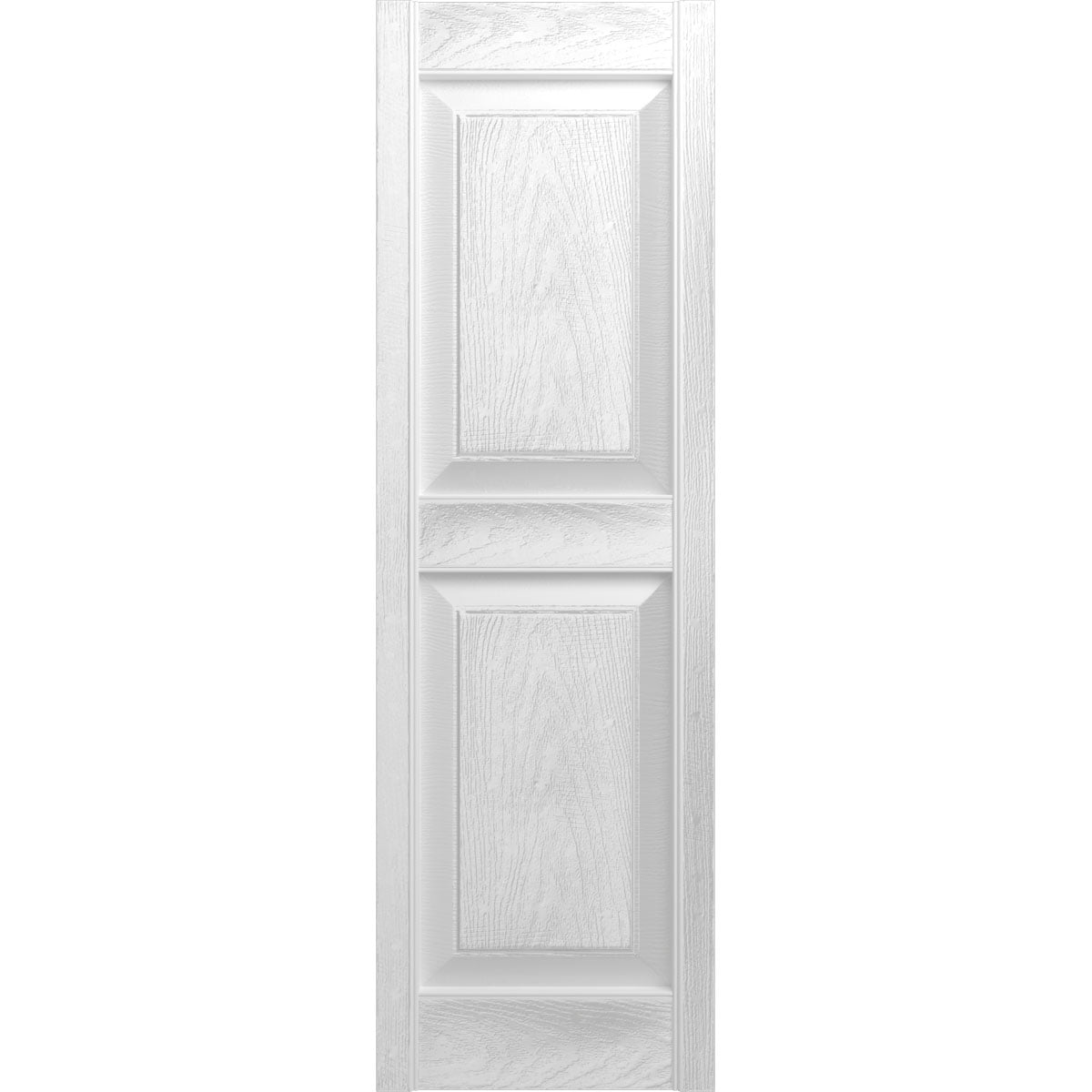 12"W X 31"H Mid-America Vinyl, Standard Size Williamsburg Double Panel Shutters, W/Installation Shutter-Lok'S & Matching Screws, 001 - White - Image 5