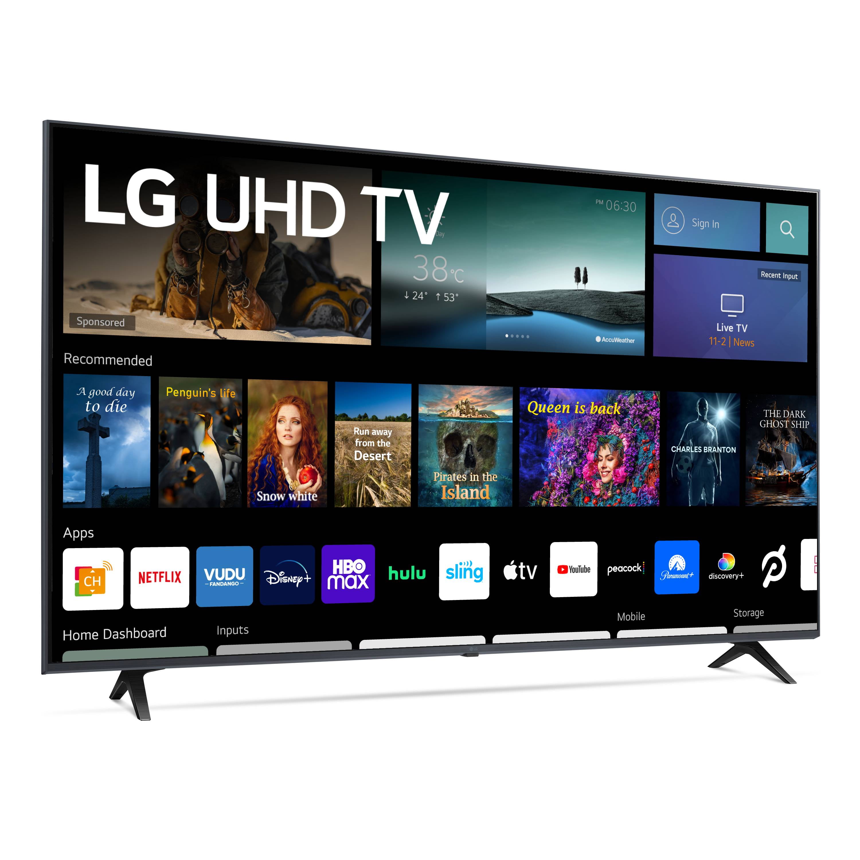 LG 65" 4K UHD Smart TV 2160p webOS, 65UQ7070ZUE - Image 17