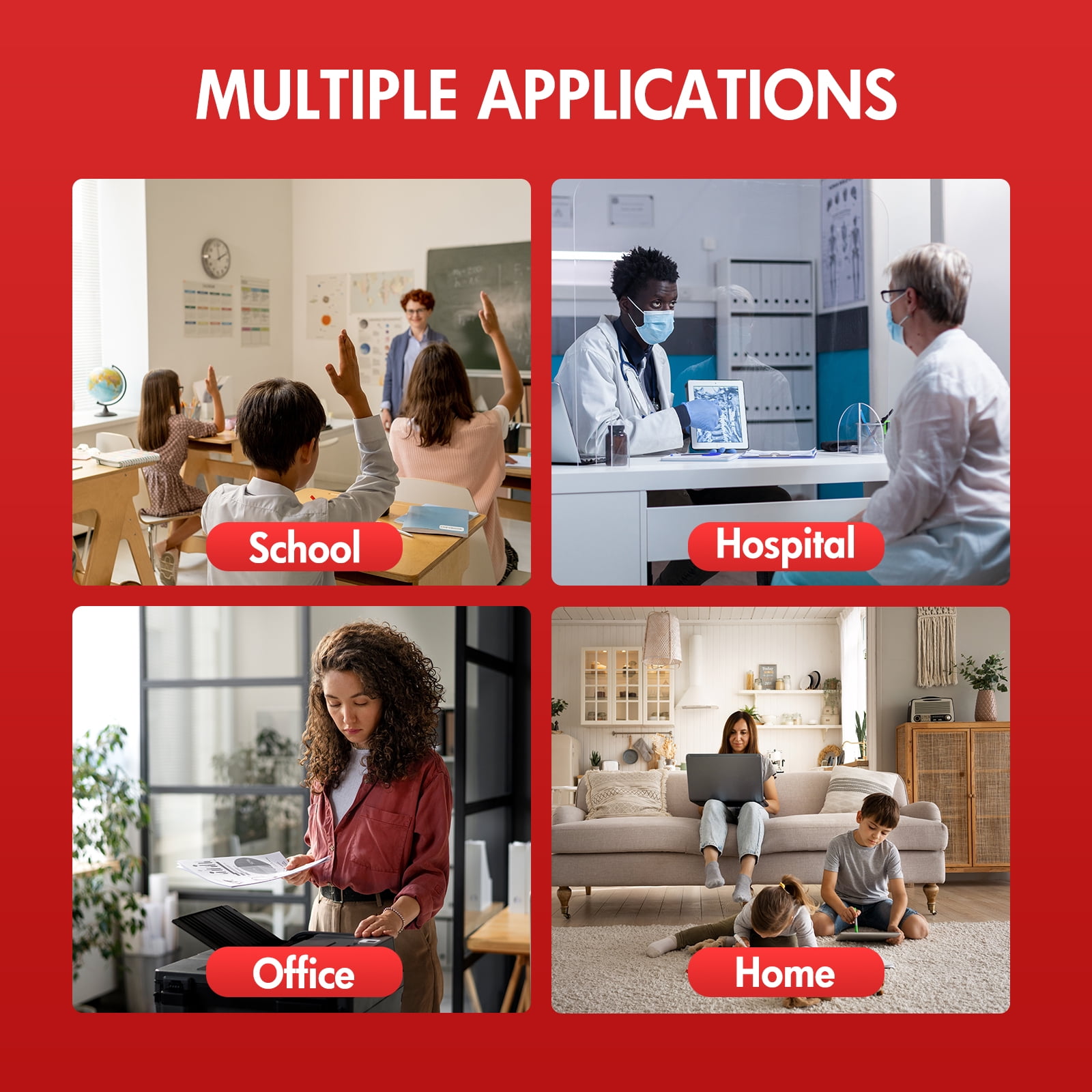 067H 067 Toner Cartridge 4-Pack High Yield Compatible for Canon 067H 067 CRG-067H CRG067H for Canon imageCLASS MF656Cdw LBP633Cdw LBP632Cdw MF653Cdw MF654Cdw MF650 LBP630 Series Printer Toner - Image 6