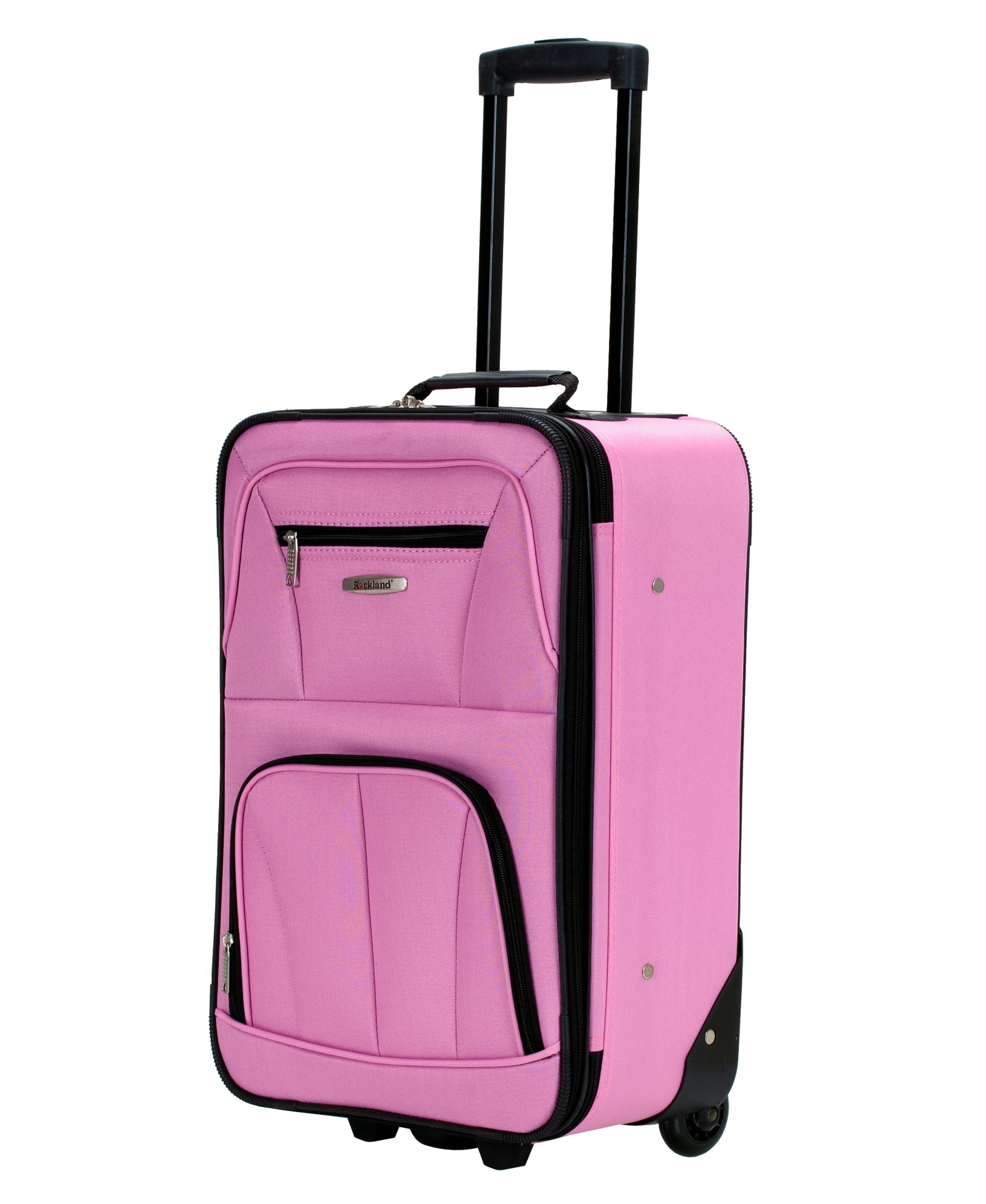 2 Pc Luggage Set, Pink - Image 3