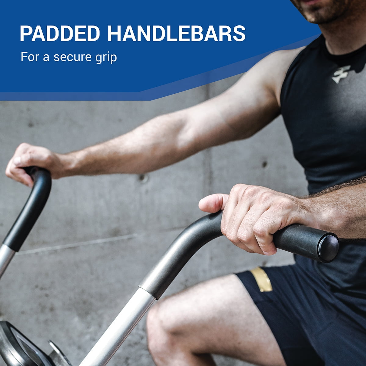 XTERRA Fitness AIR350 Low Impact Full Body Workout Exercise Bike with Wind Resistance and LCD Display - Image 8