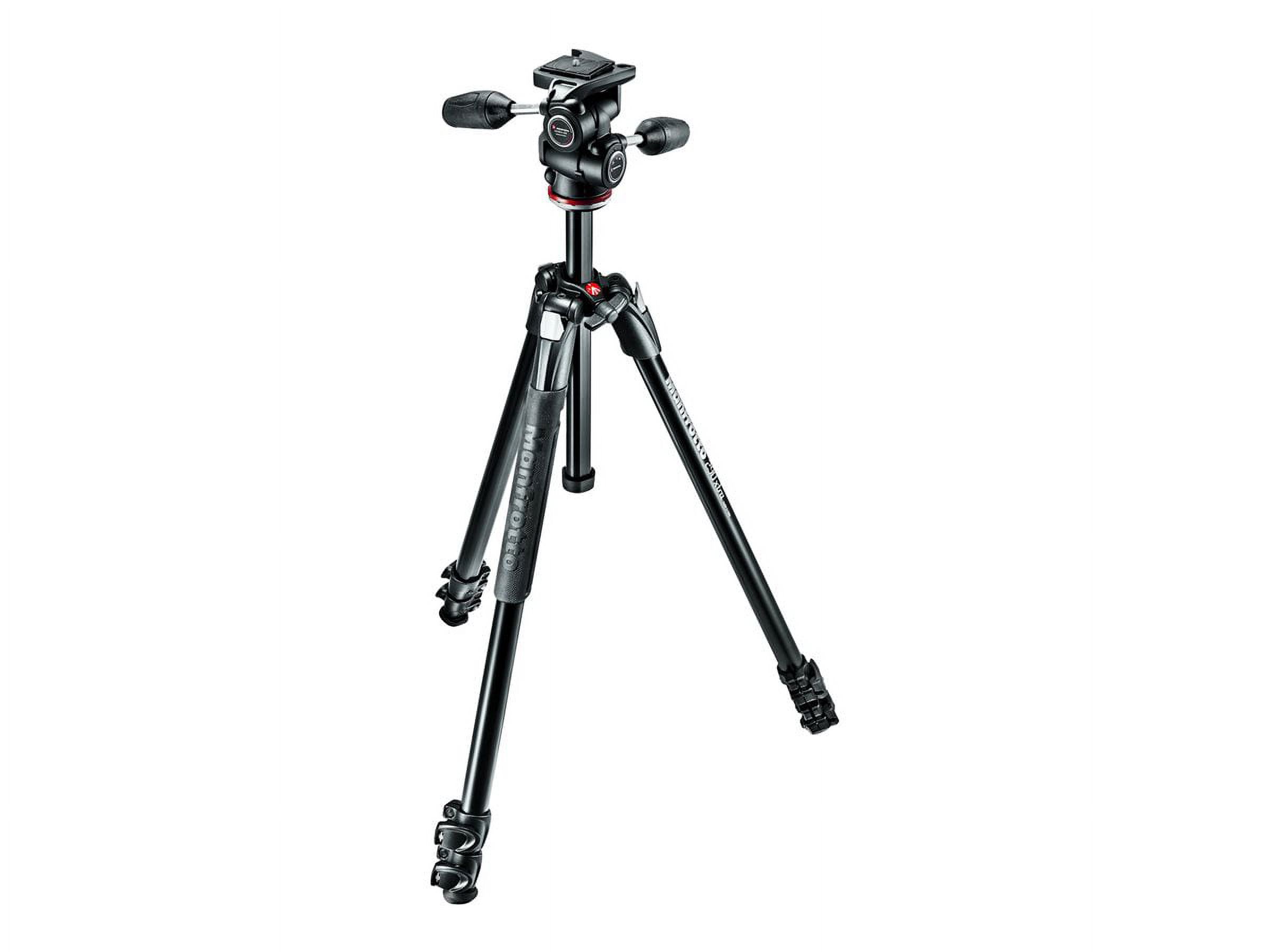 Manfrotto MK290XTA3-3WUS 290 Xtra 3-Way Head Kit (Black) - Image 15