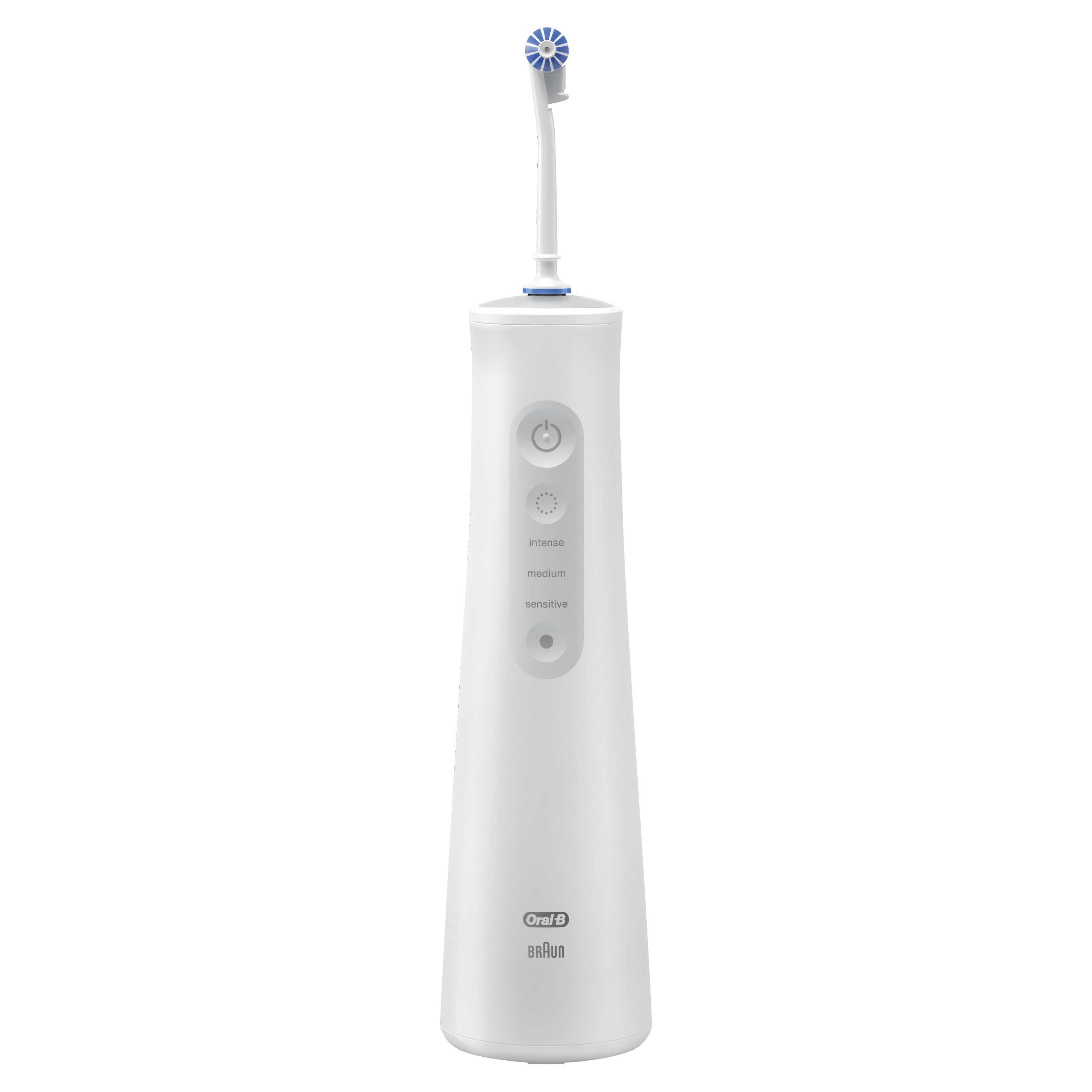Oral-B Water Flosser Advanced, Portable Oral Irrigator Handle with 2 Nozzles, White - Image 3