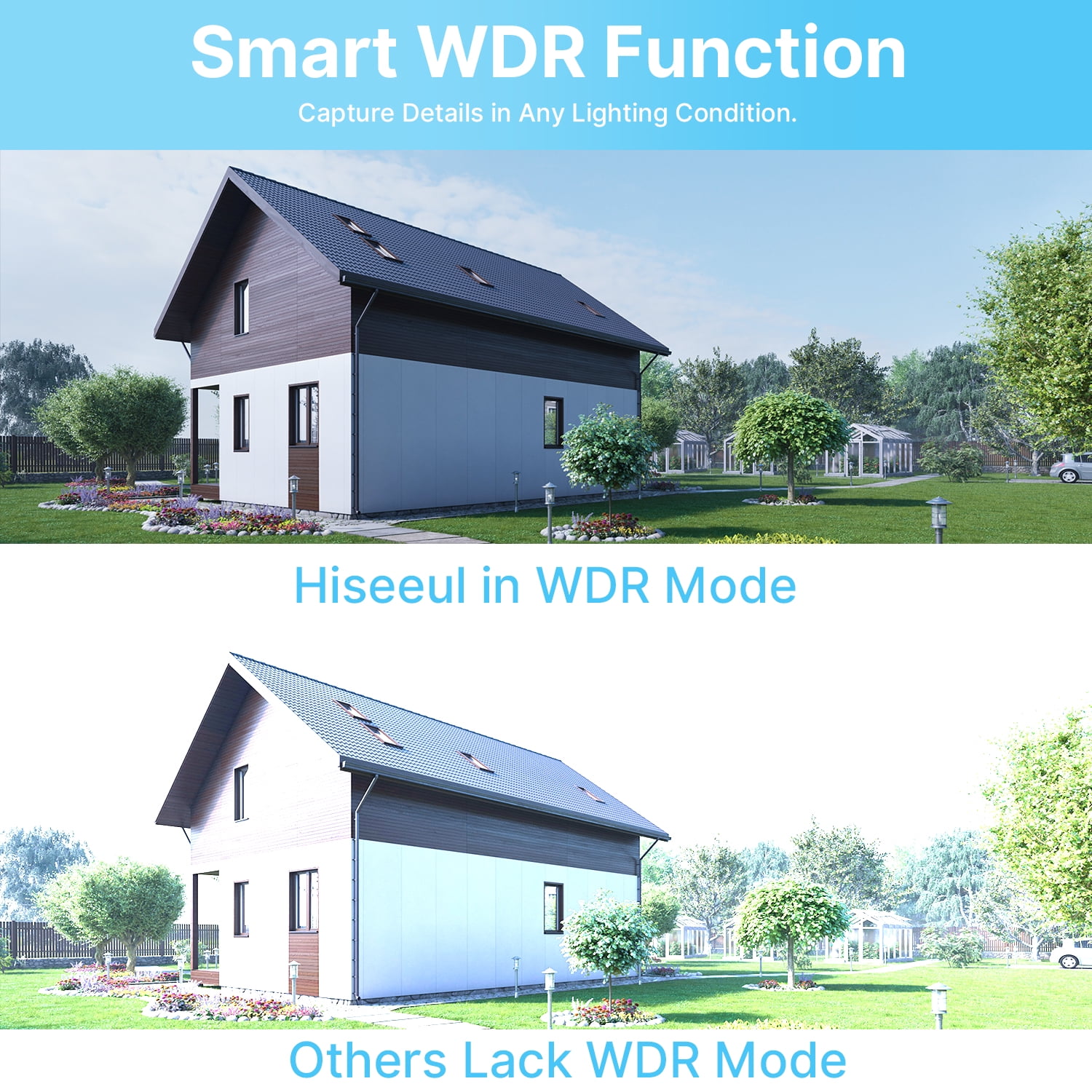 Hiseeu PT Wired Security Camera System 8ch 5MP Cameras 1TB Hard Drive,Outdoor,Remote Access,Night Vision,24/7 Record,Person Vehicle Detection Cameras - Image 7