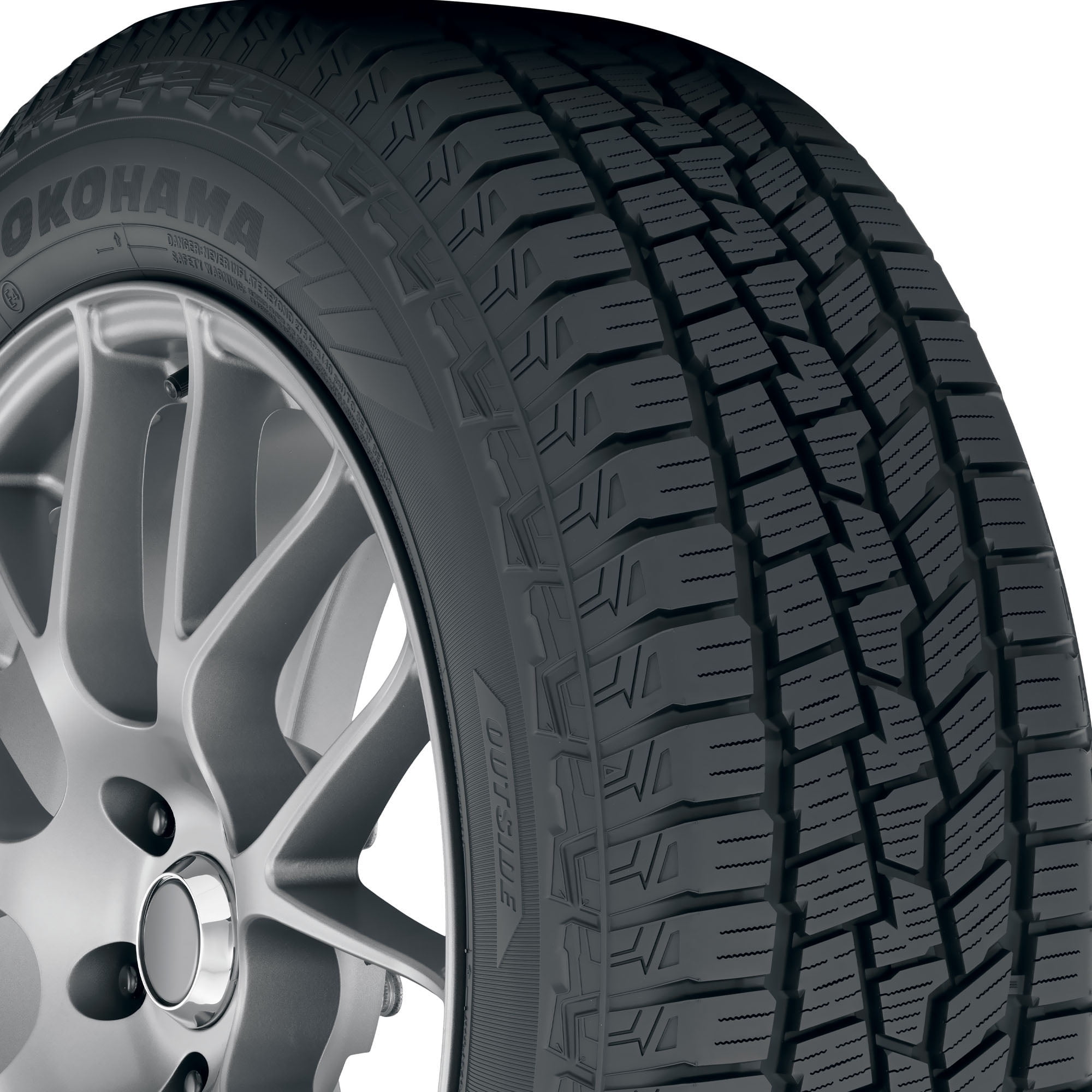 Yokohama Geolandar CV 4S All Weather 275/55R20 117V XL SUV/Crossover Tire - Image 5