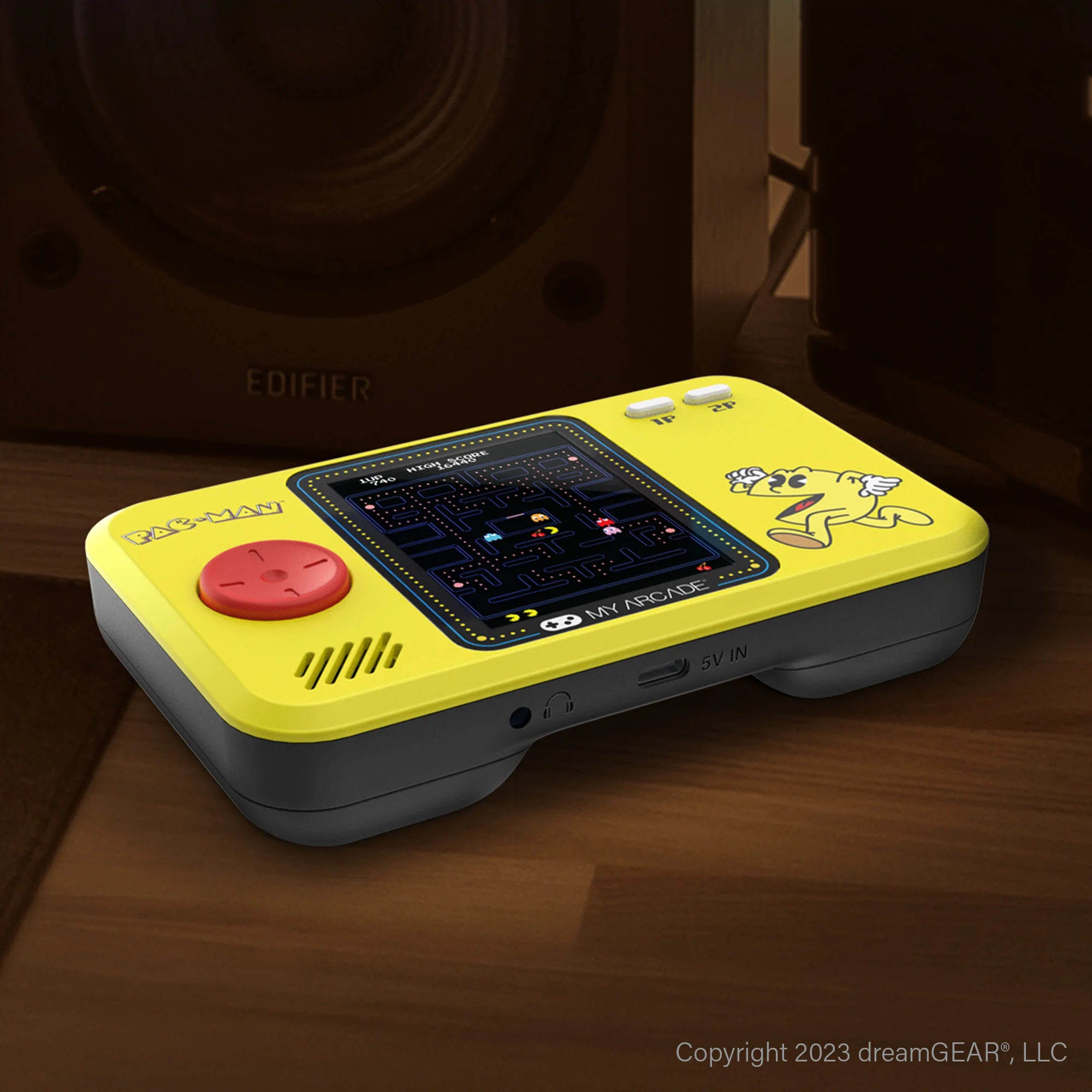 Pocket Player Pro Pac-Man Portable Gaming System - Image 3